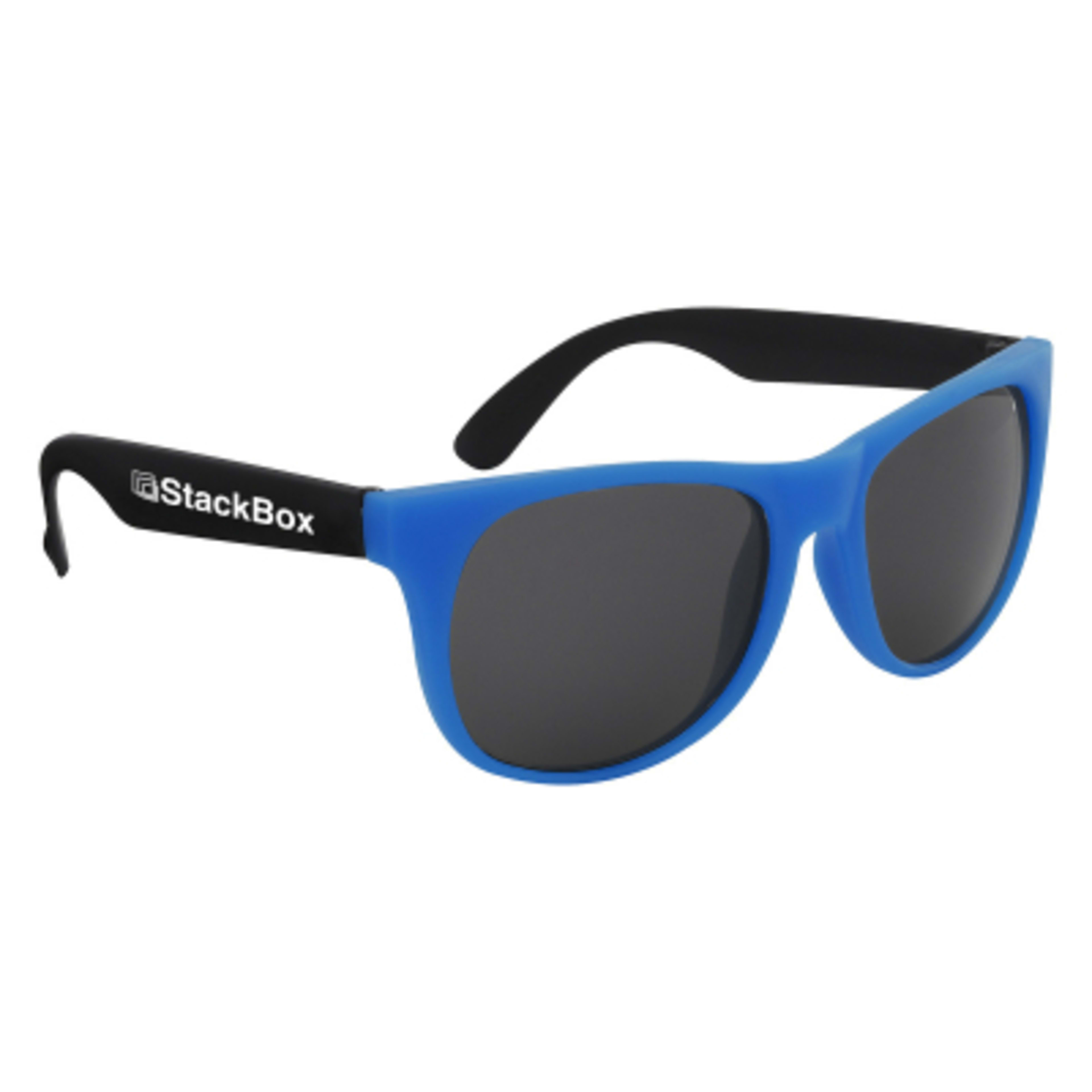 Rubberized Sunglasses with UV400 Protection - NEO/NBL/UBL - Silkscreen - promotional product with custom logo