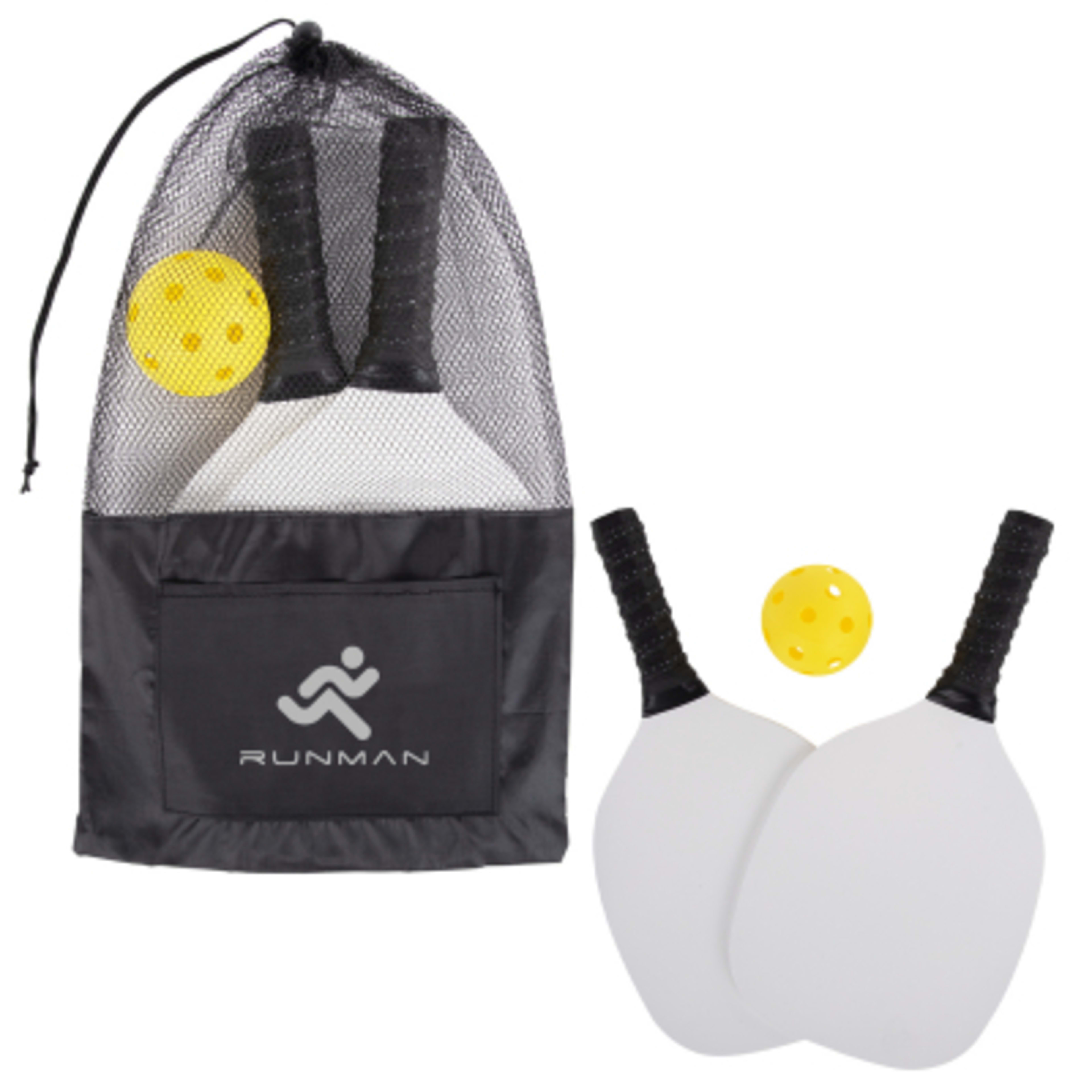 Recess Pickleball Set with Paddles and Ball - 3 pc - Group Shot - product view 2