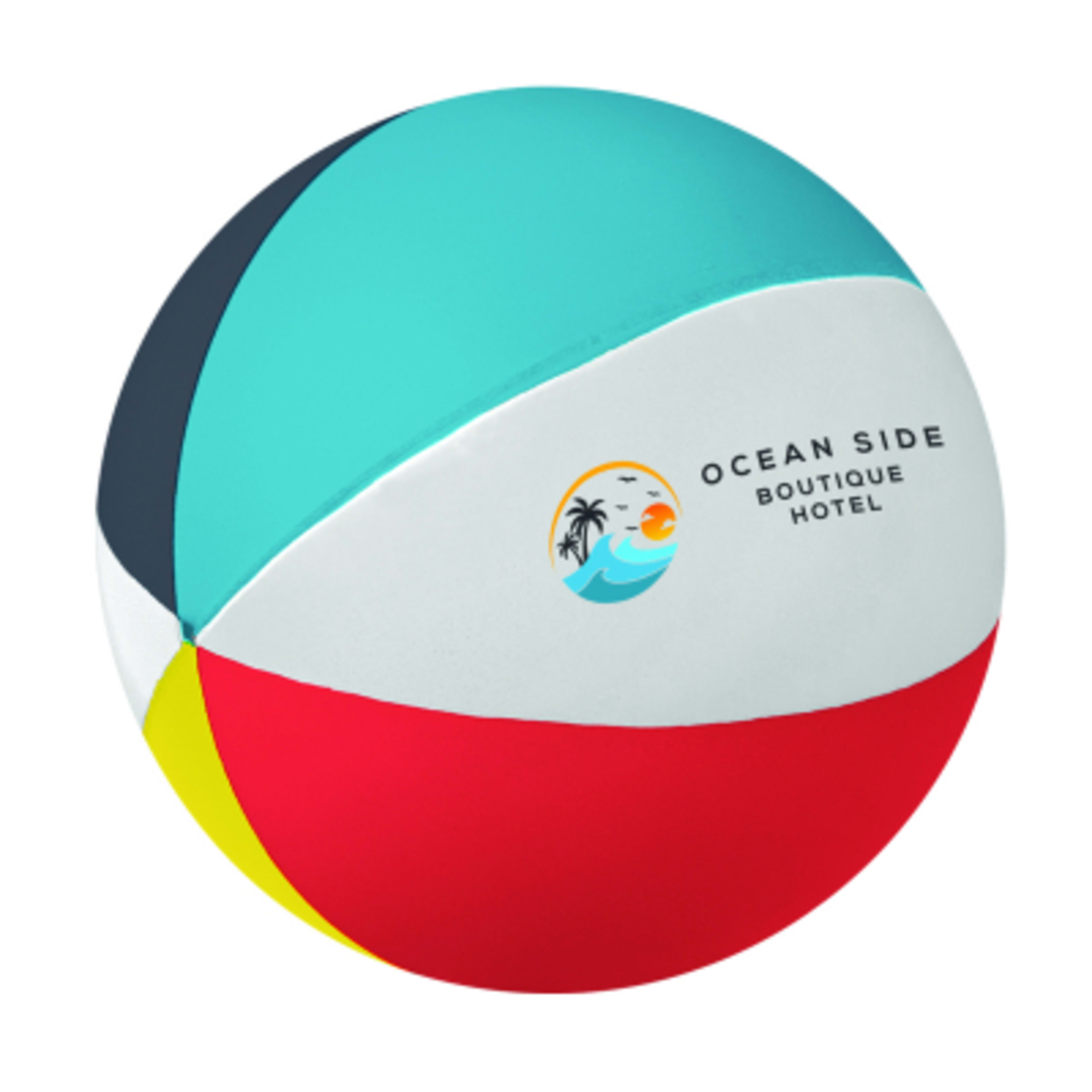 Custom Stress Ball Beach Ball Shape - 4.25 in - MUL - Digibrite - promotional product with custom logo