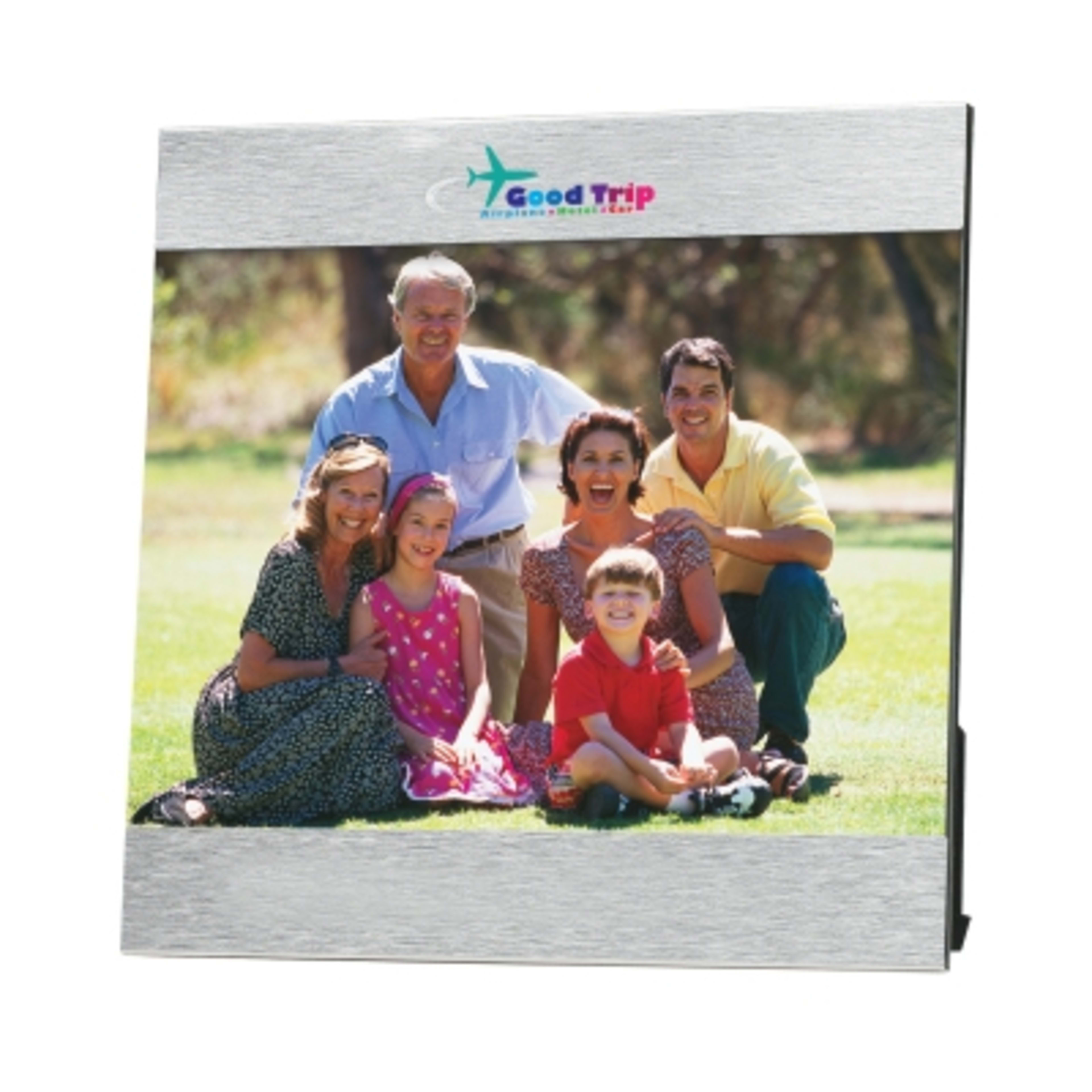 Photo Frame Aluminum Élan Style - 4 x 6 in - Silver - Optional Digibrite - product view 2
