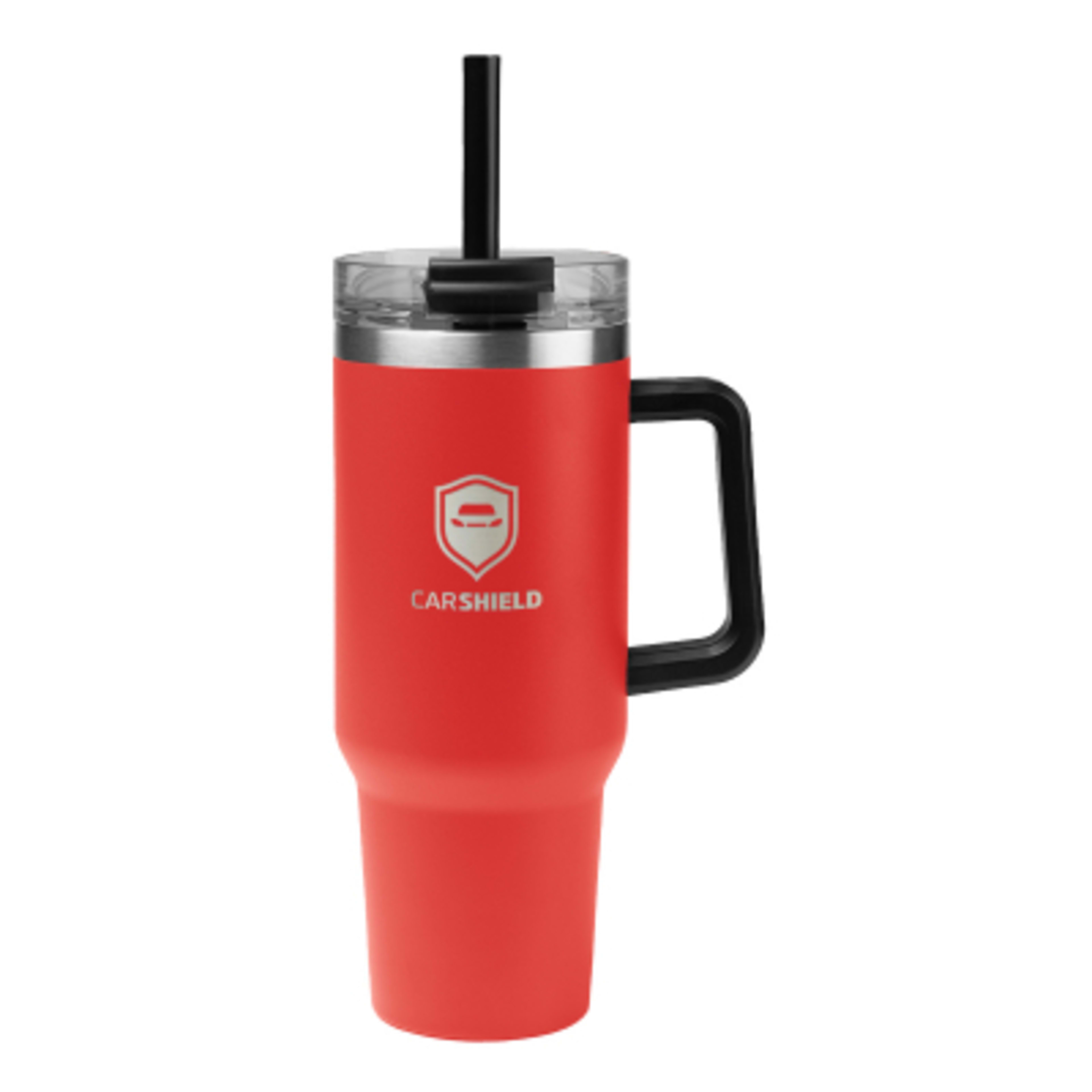 Tumbler Stainless Steel Intrepid Handle - 40 oz - Red - Laser - product view 15