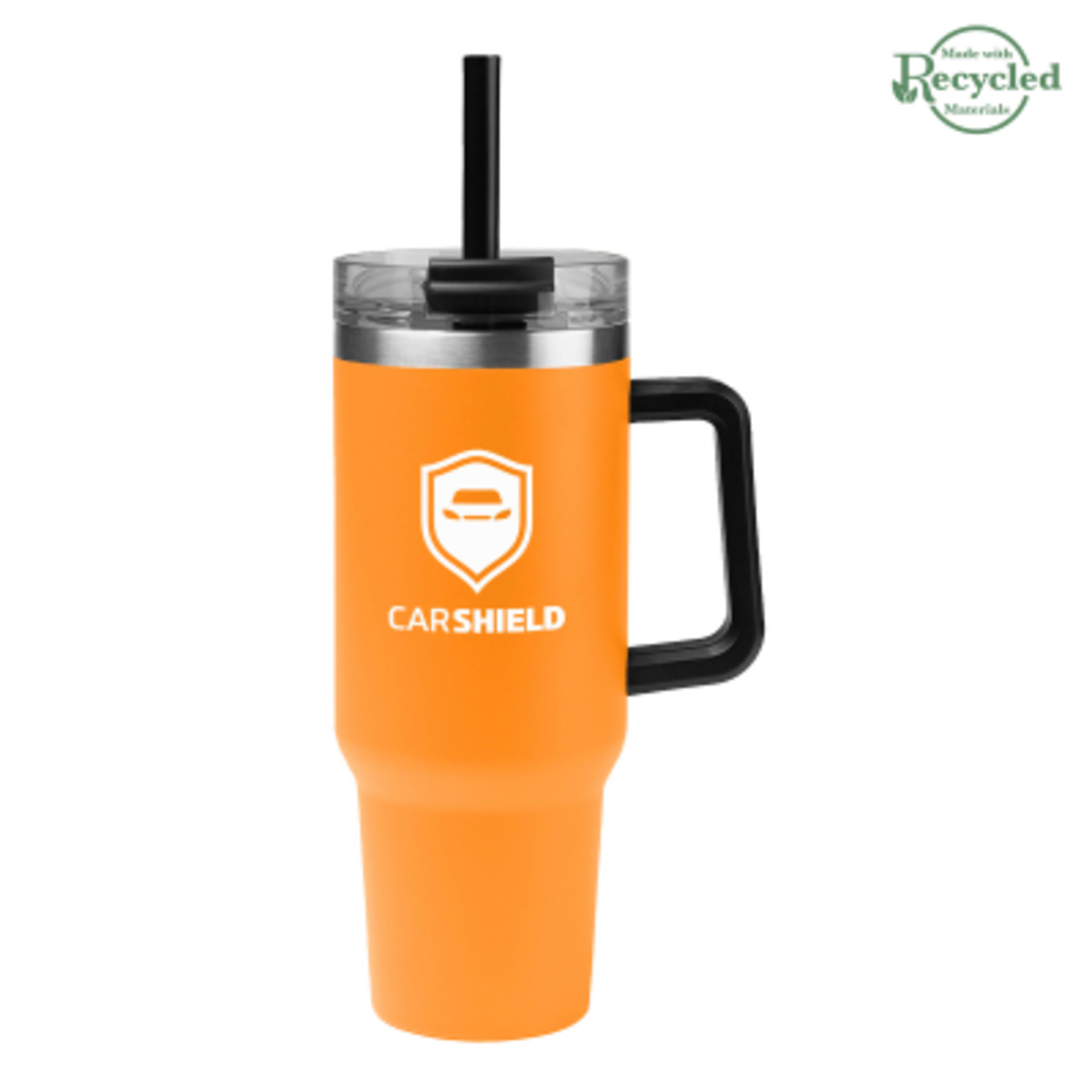Tumbler Stainless Steel Intrepid Handle - 40 oz - ORN - Silkscreen - product view 5