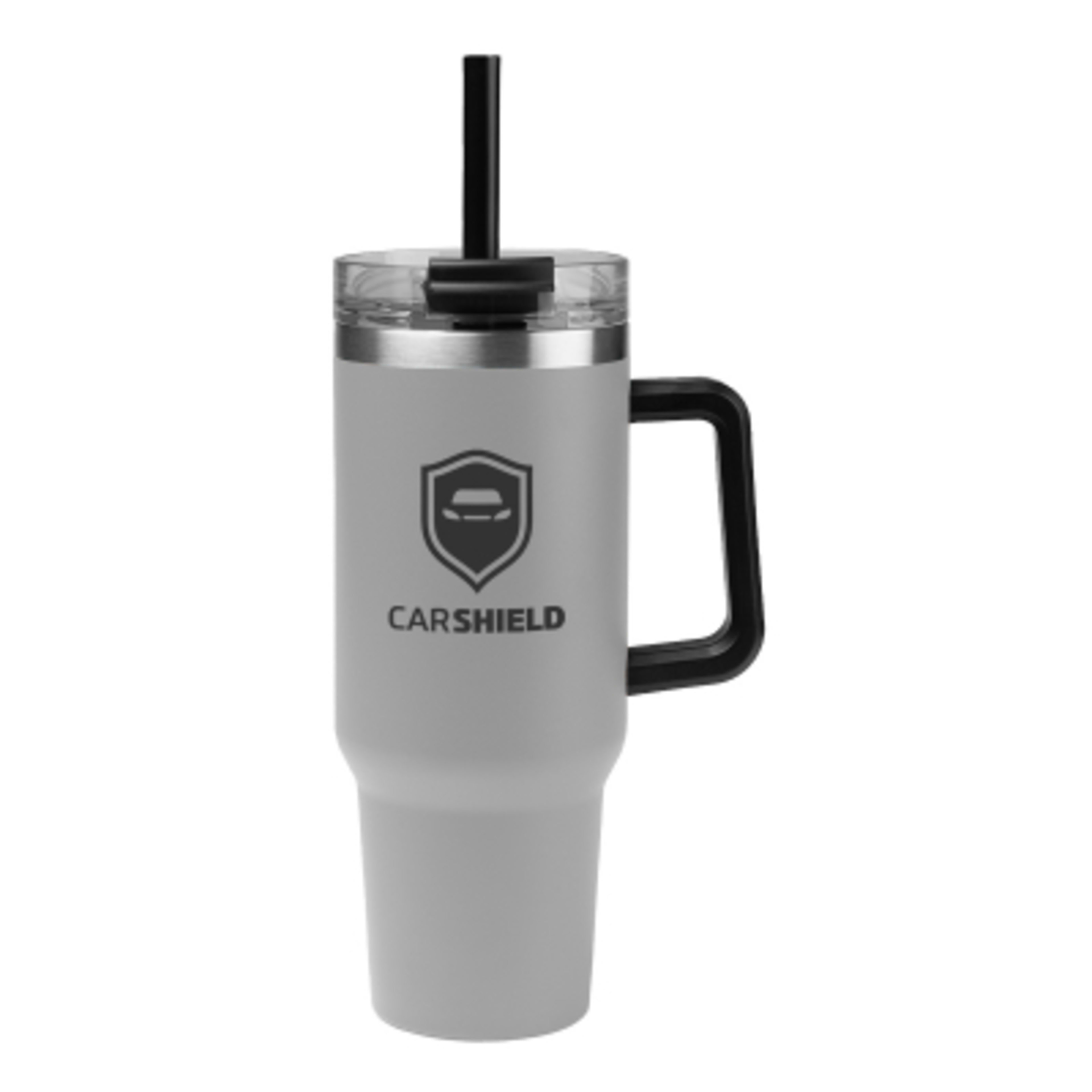Tumbler Stainless Steel Intrepid Handle - 40 oz - Gray - Silkscreen - product view 8
