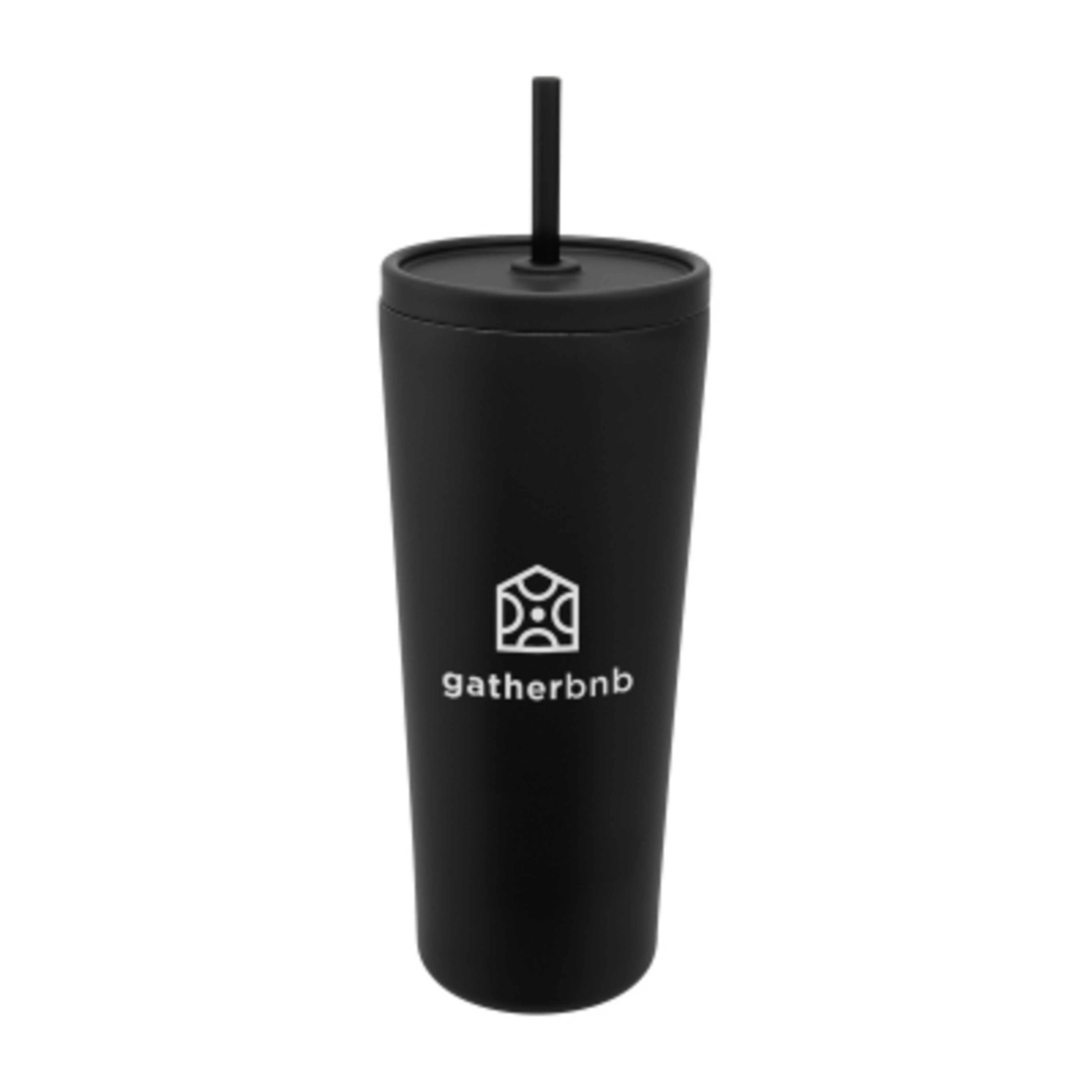 Insulated Tumbler Recycled Stainless Steel - 24 oz - Black - Silkscreen - product view 3