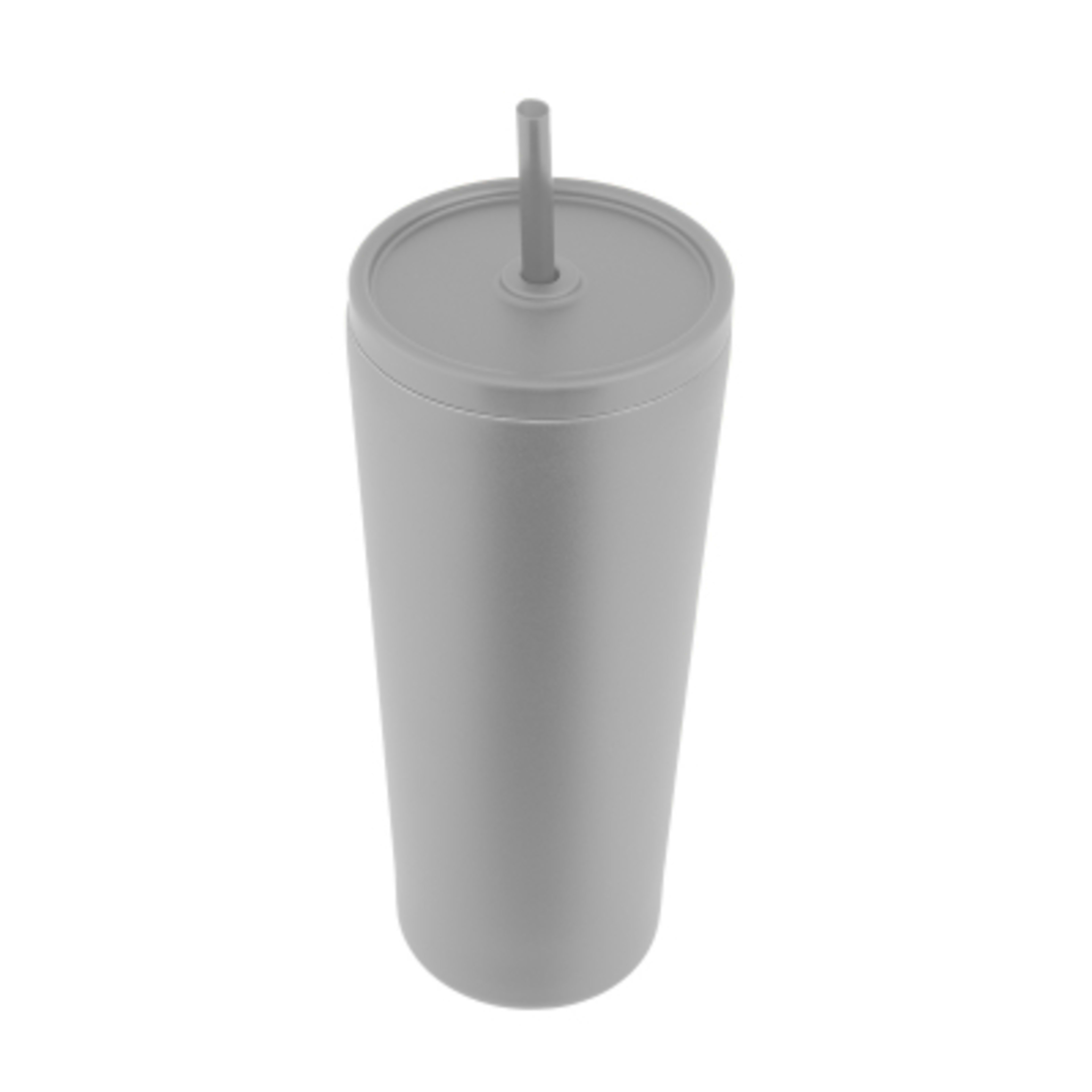 Insulated Tumbler Recycled Stainless Steel - 24 oz - Gray - Angle - product view 23