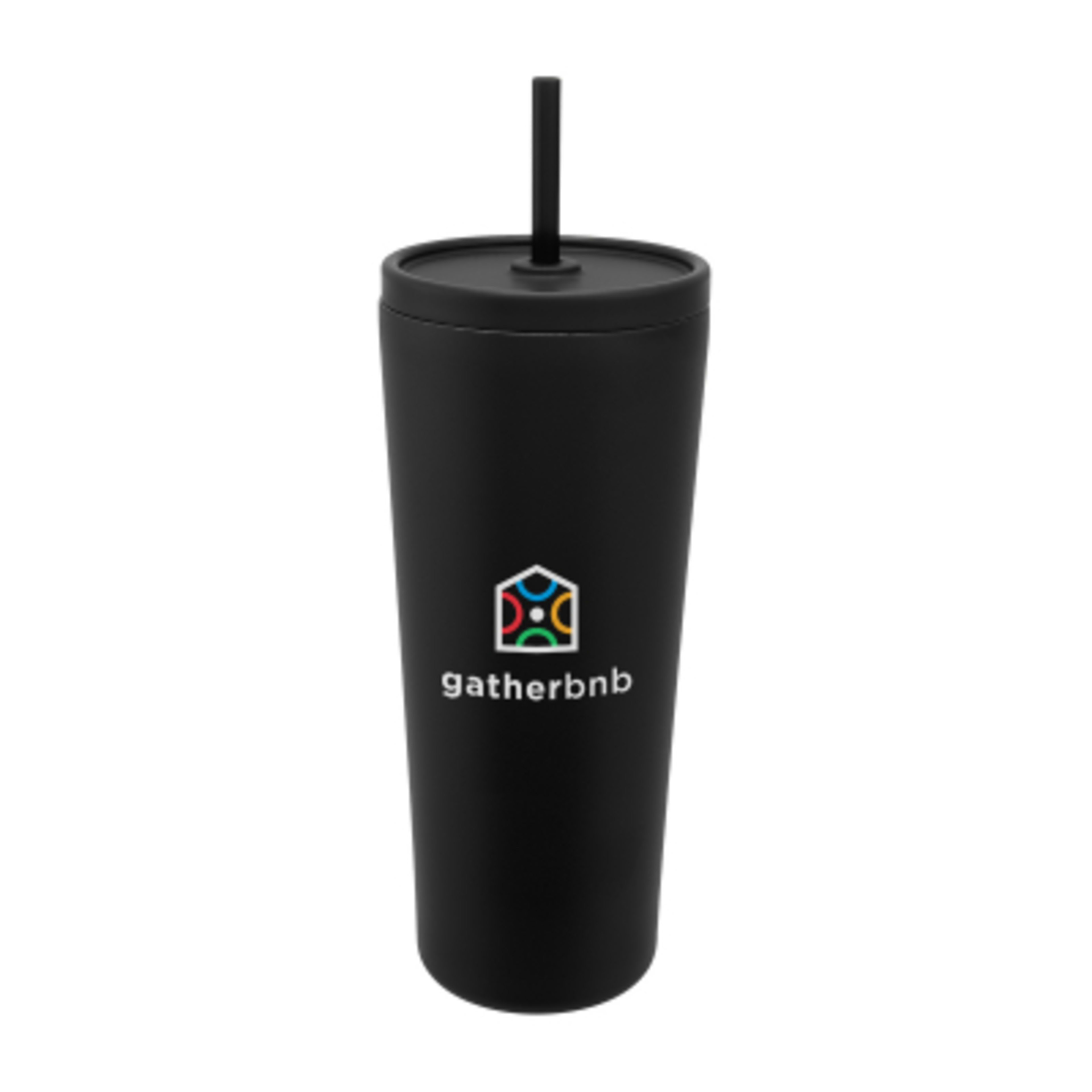 Insulated Tumbler Recycled Stainless Steel - 24 oz - Black - Colorbrite - product view 5