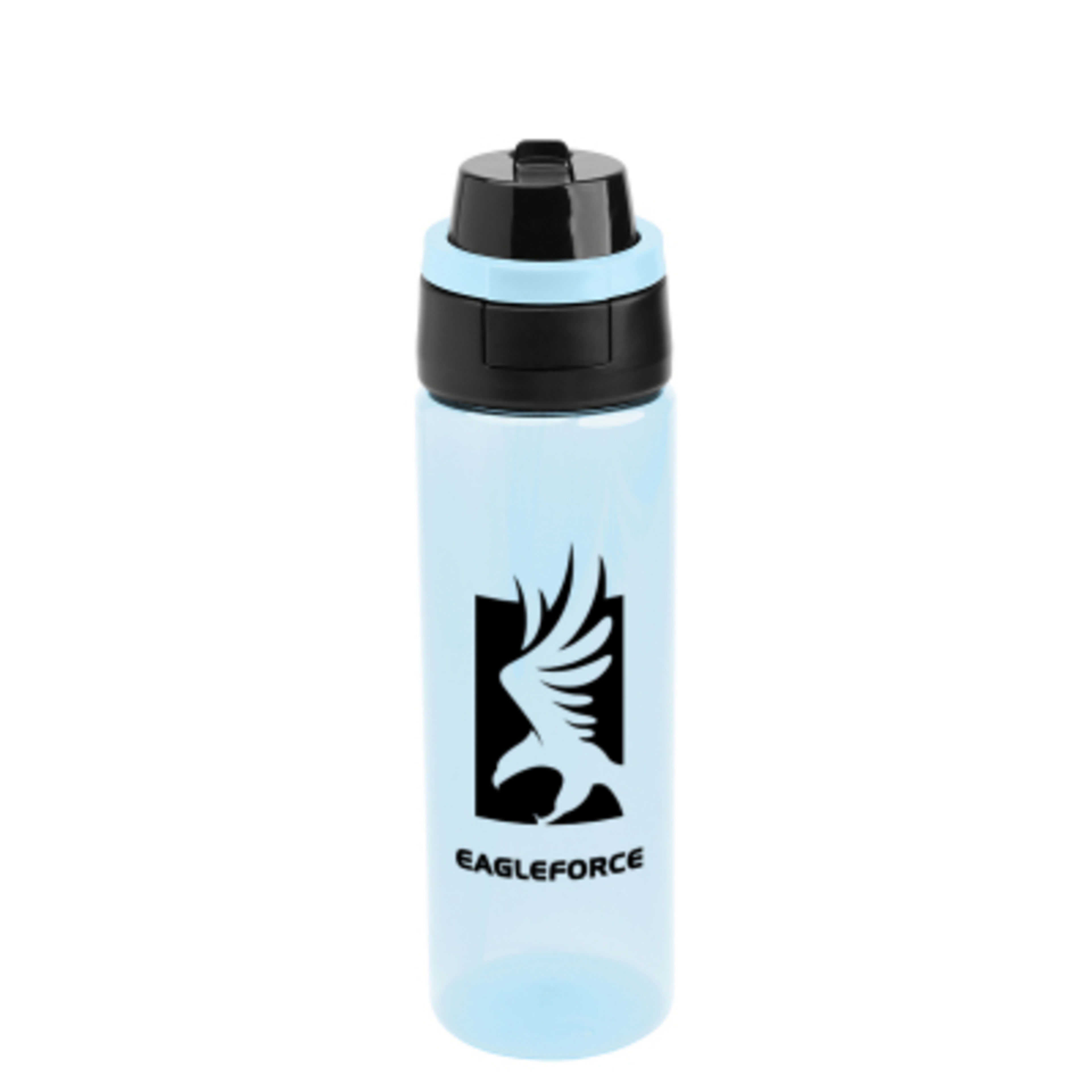 Water Bottle rPET Plastic Pop Sip and Chug - 24 oz - TRN/BLL/BLL - Silkscreen - product view 12