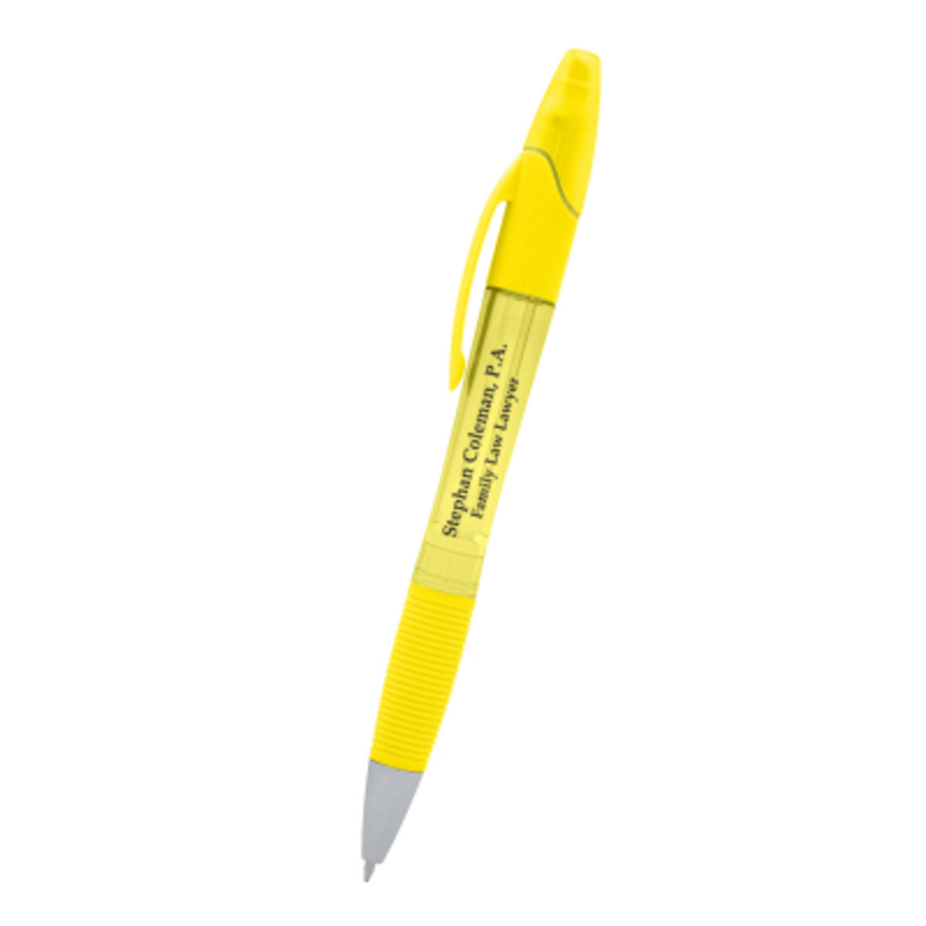 Highlighter Pen Twist Action with Rubber Grip - Group Shot - product view 3