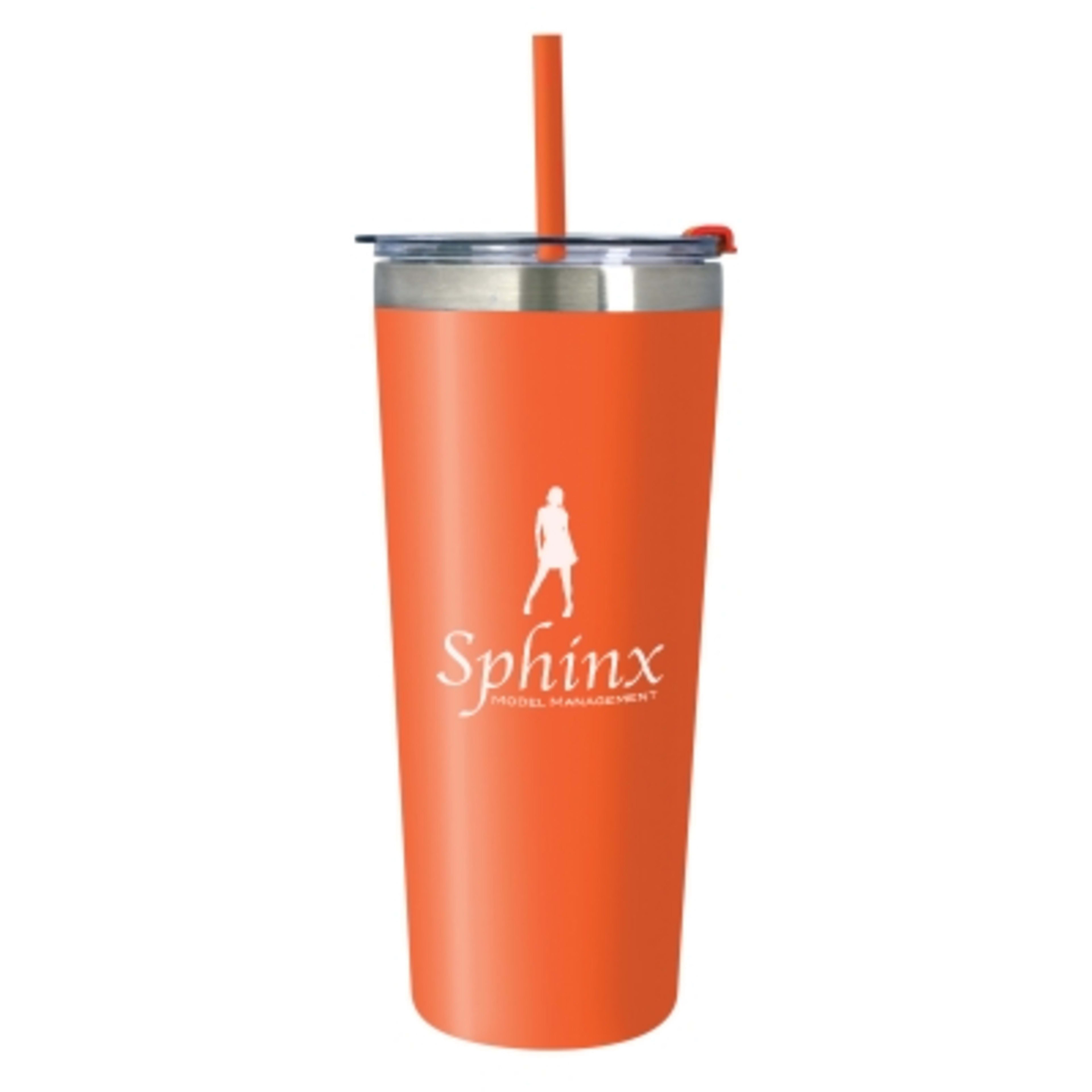 Colma Insulated Stainless Steel Tumbler - 24 oz - ORN - Silkscreen - product view 5
