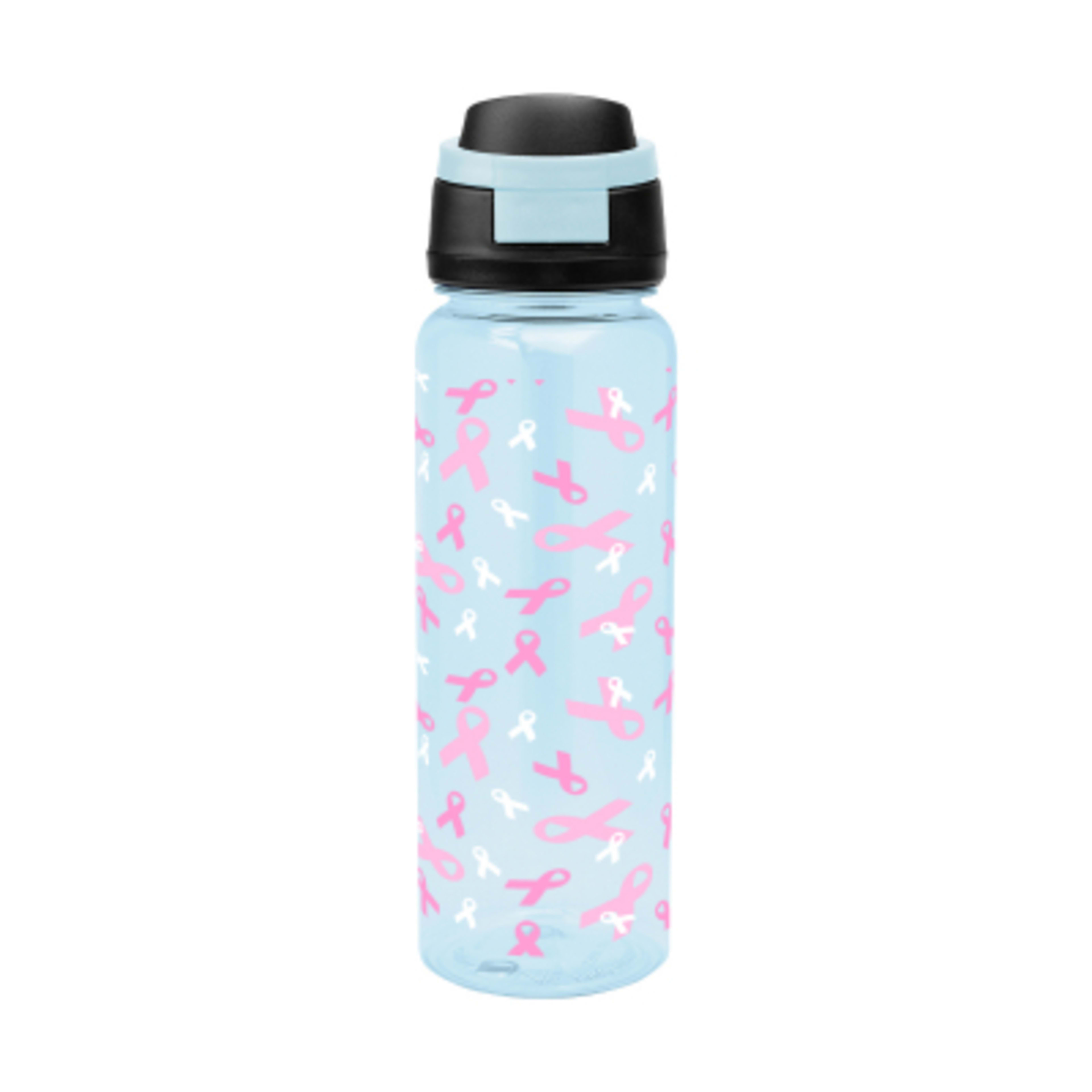 Recycled Plastic Water Bottle Pop Open Lid rPET - 32 oz - TRN/BLL/BLL - Megabrite - product view 15