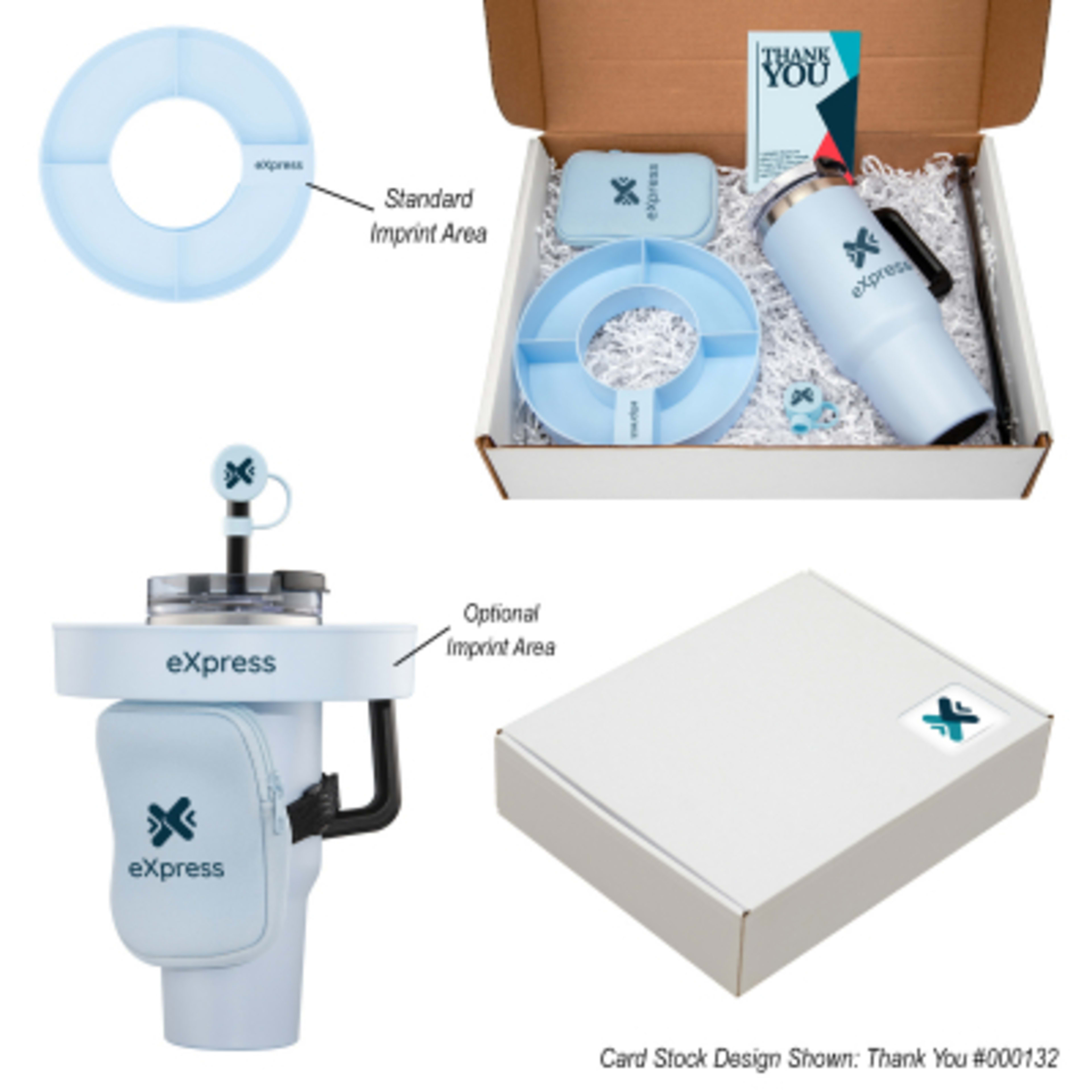 Intrepid Snack and Go Gift Set - 40 oz Tumbler - Group Shot - product view 1