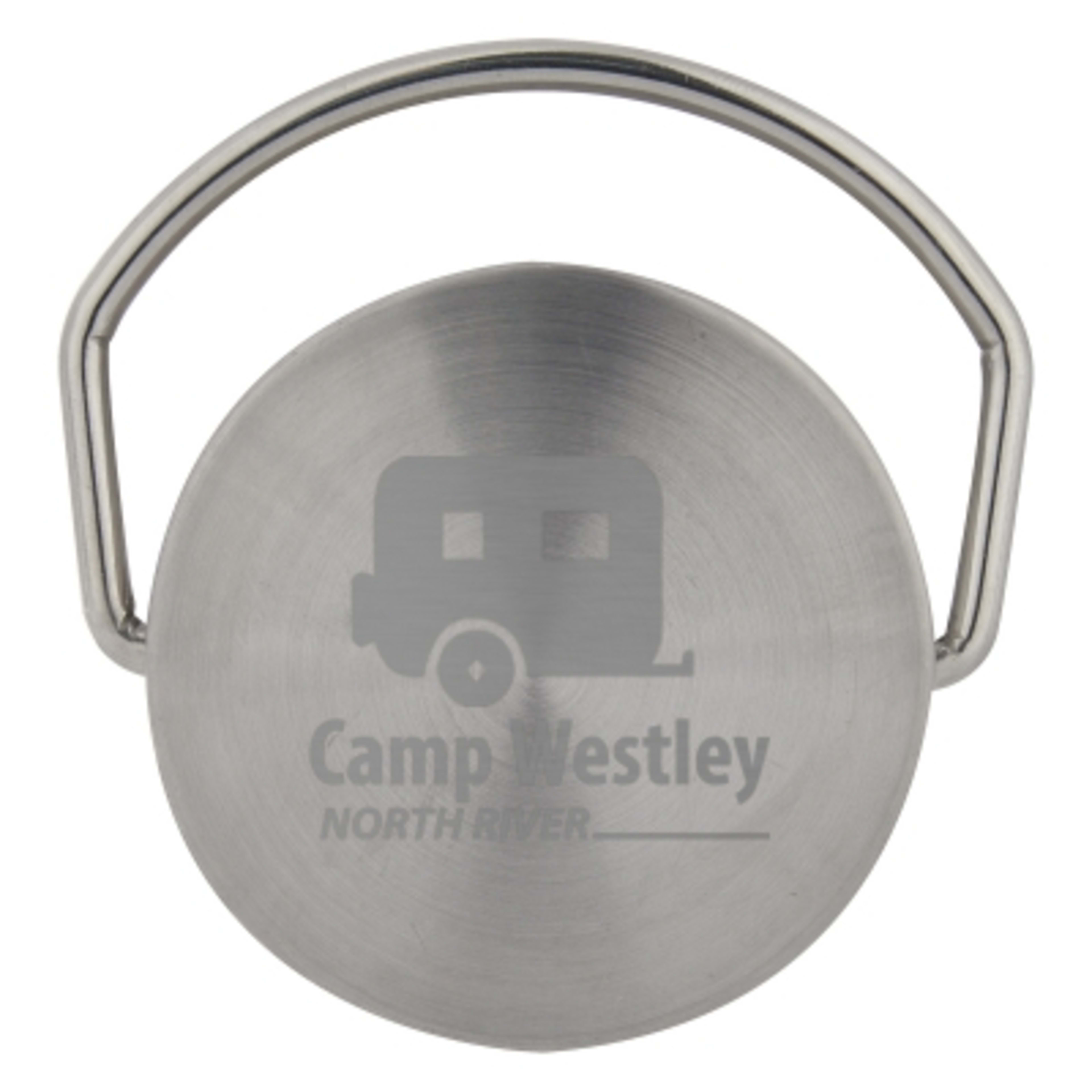 Water Bottle Recycled Stainless Steel Wide Mouth - 28 oz - Laser - Lid - product view 2