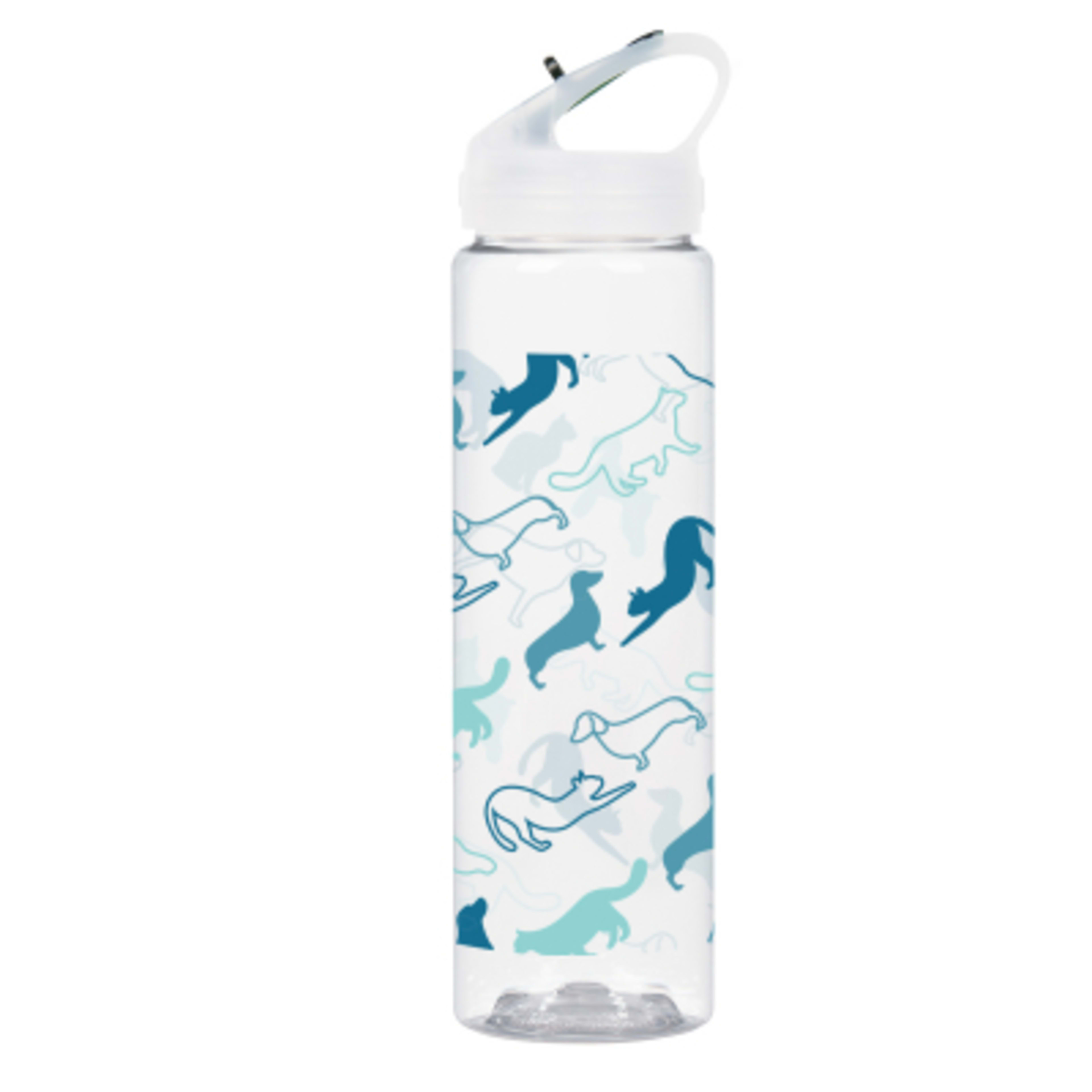 Tritan Water Bottle Brooks Style - 25 oz - Clear/Green - Megabrite - product view 4