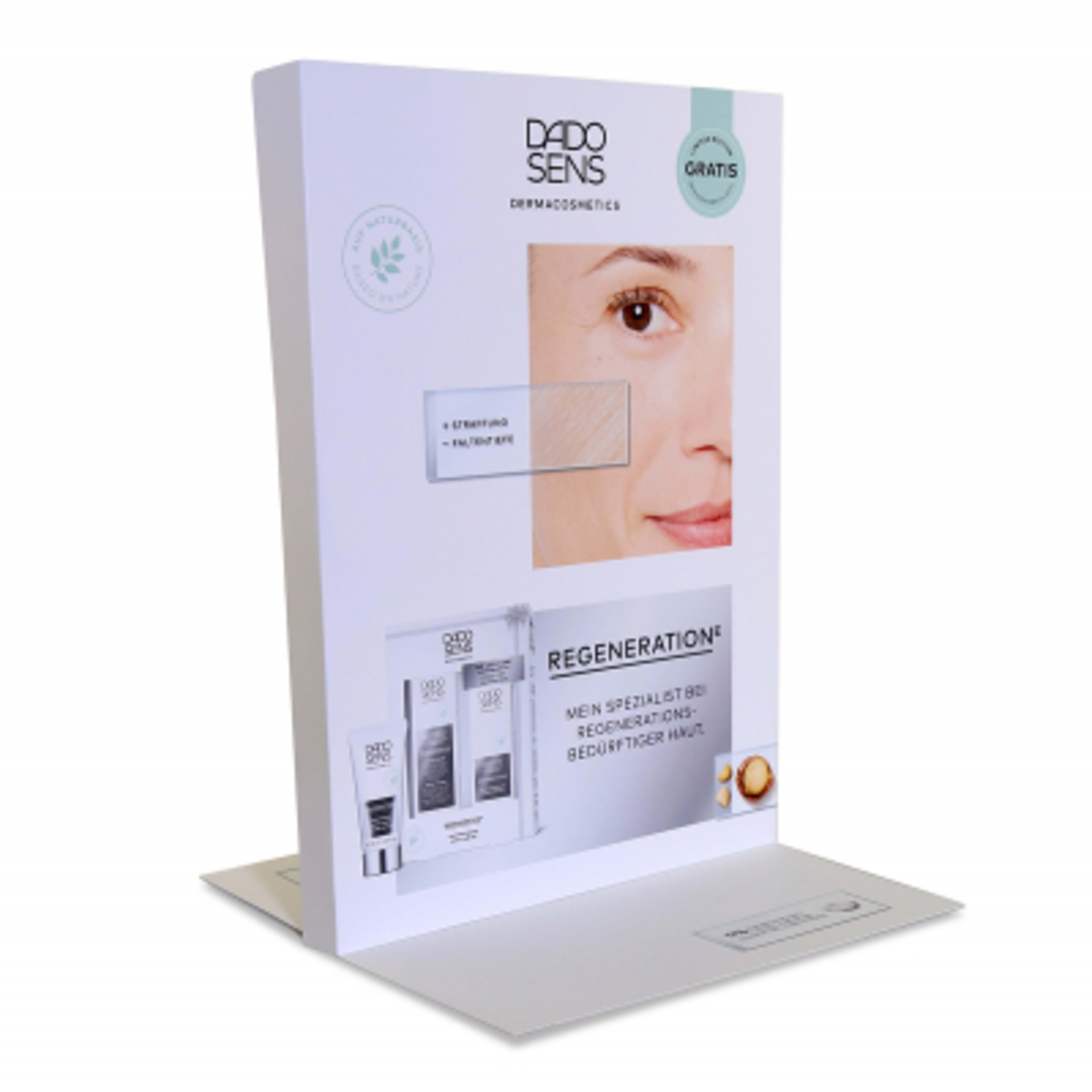 Table Display Vacuum Suction PVC Material - 8.3 x 11.7 in - White - 4CP - product view 3