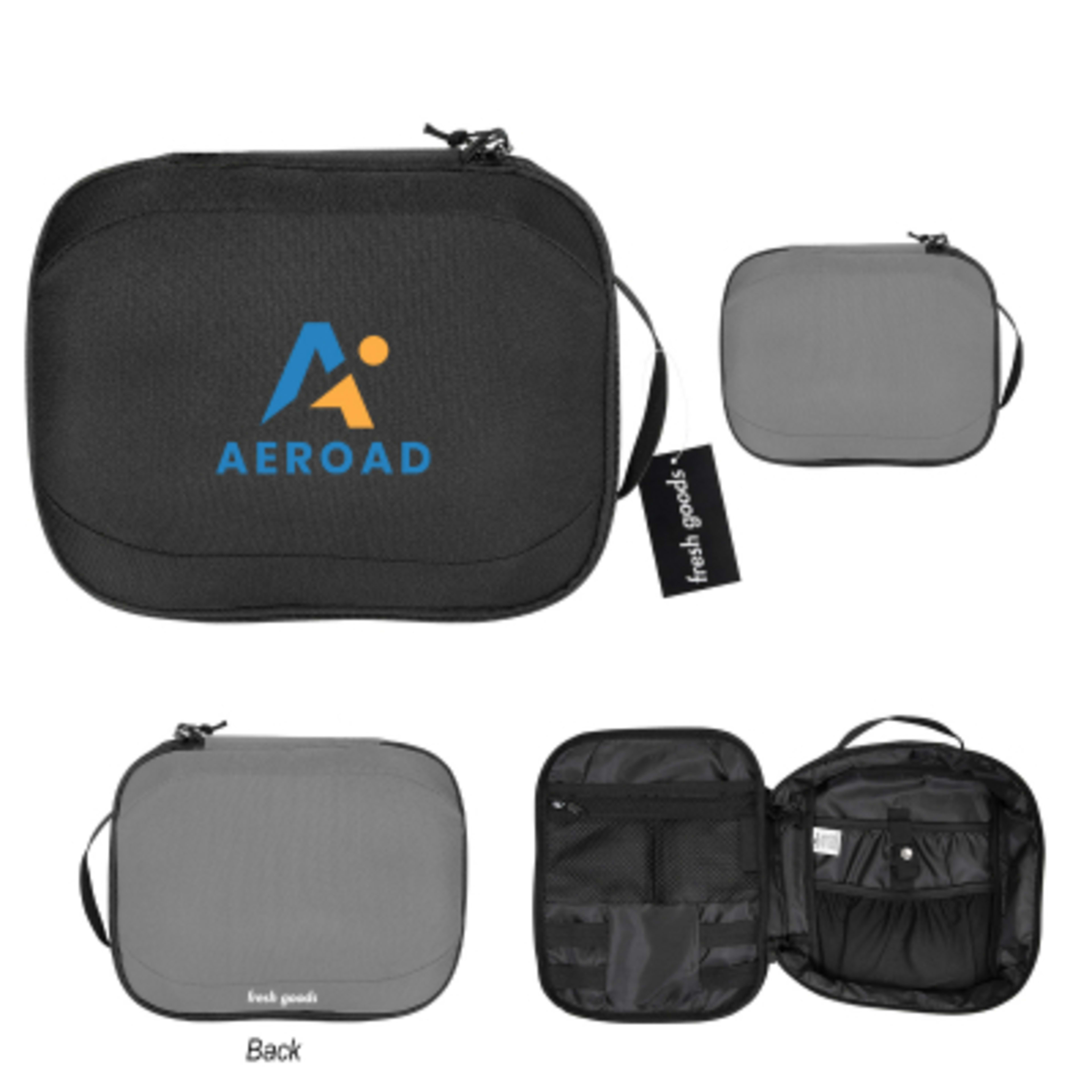 Tech Travel Pouch rPET Fresh Goods Partnership - Group Shot - product view 1