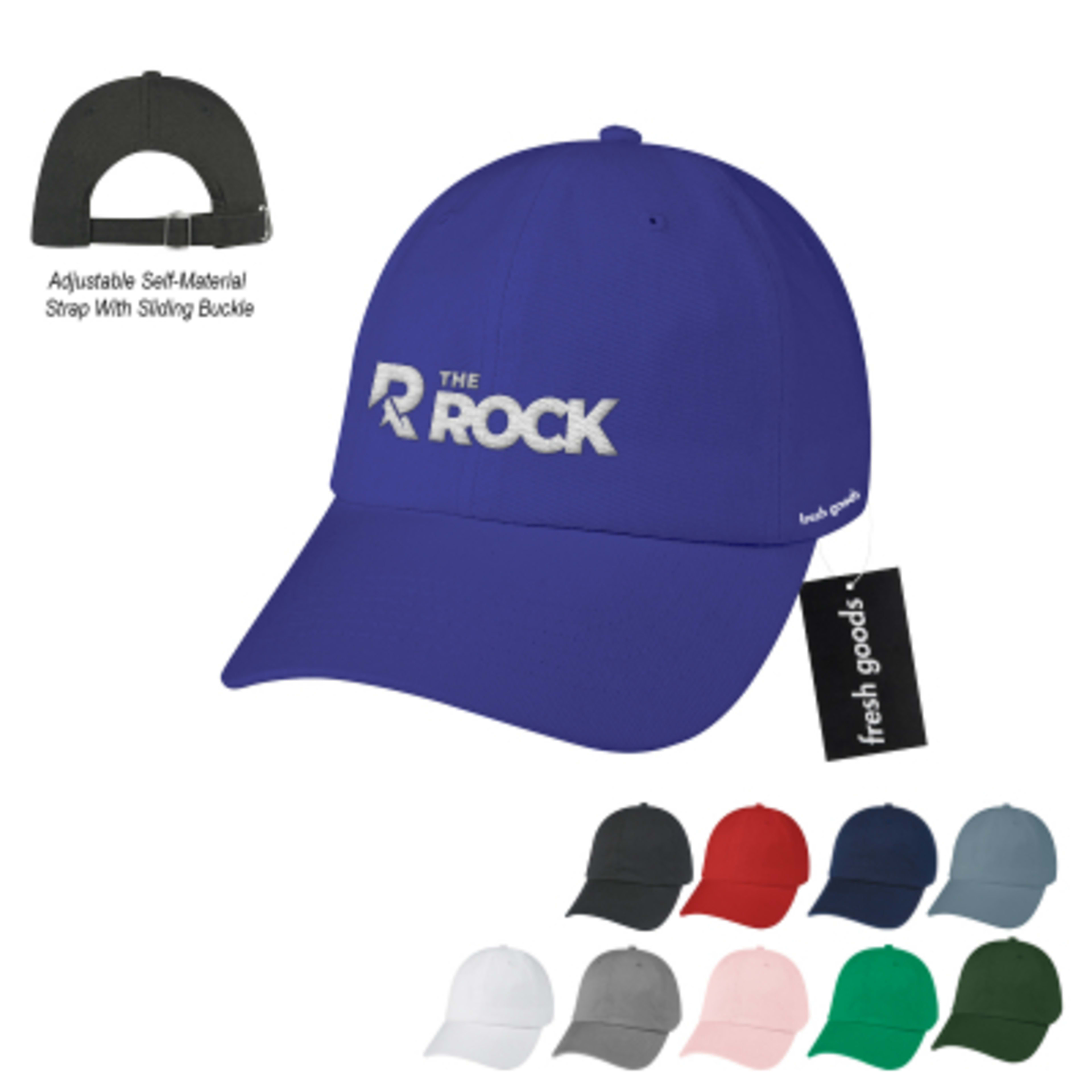 Baseball Cap Washed Cotton Style (One Size) - Group Shot - product view 1