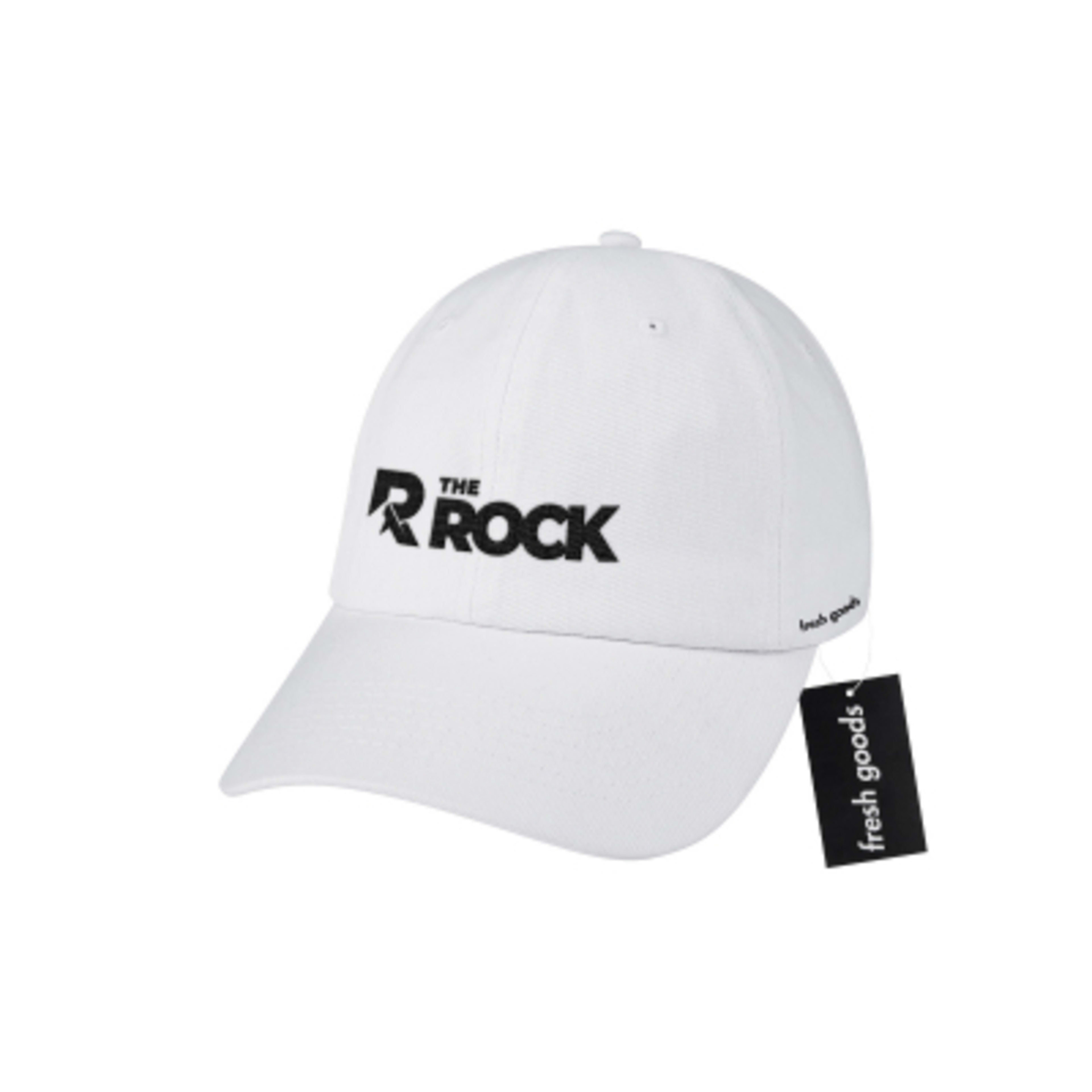 Baseball Cap Washed Cotton Style (One Size) - White - Embroidery - product view 2