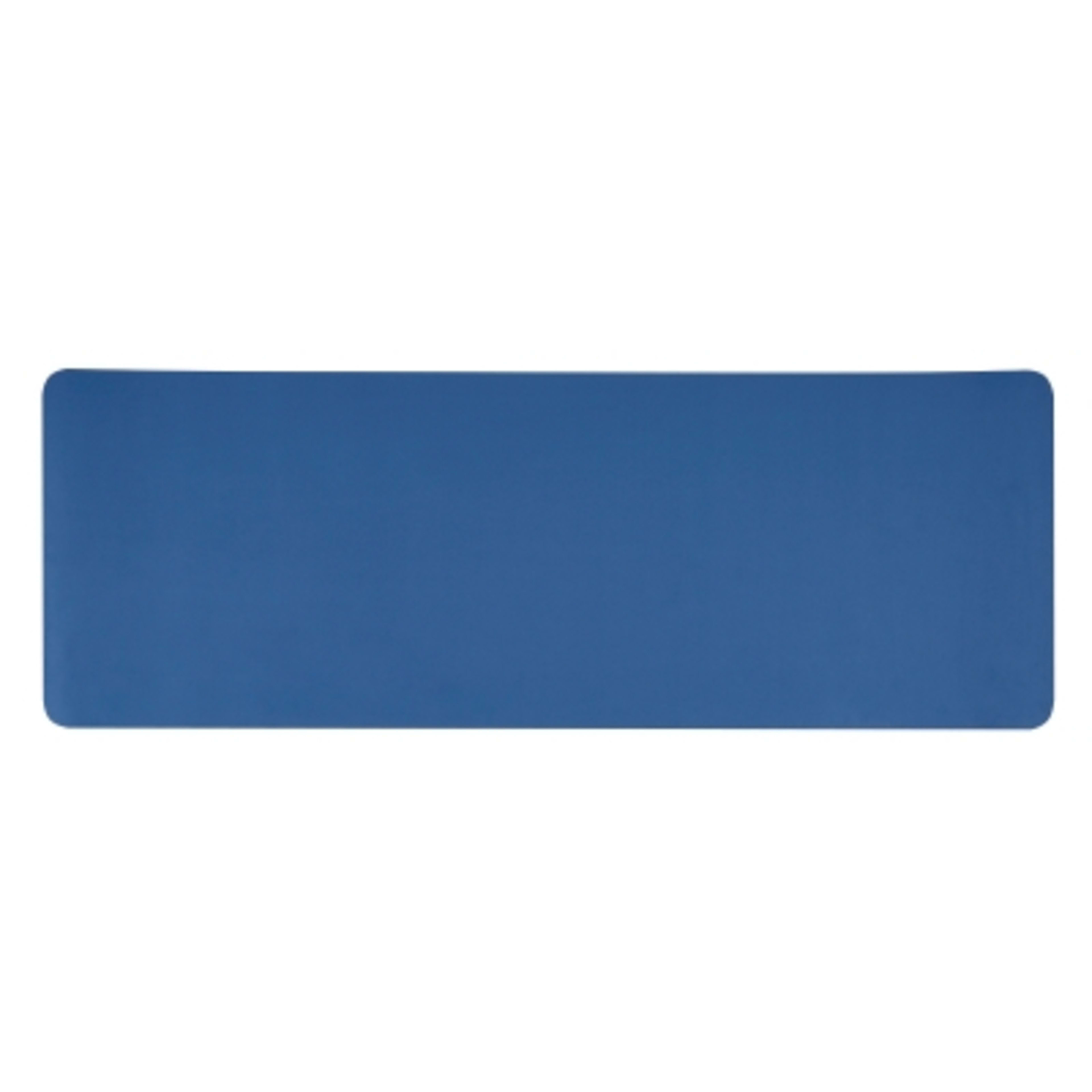 Two-Tone Double Layer Yoga Mat TPE - 24 x 71 in - Blue/BLL - Open Front - product view 5