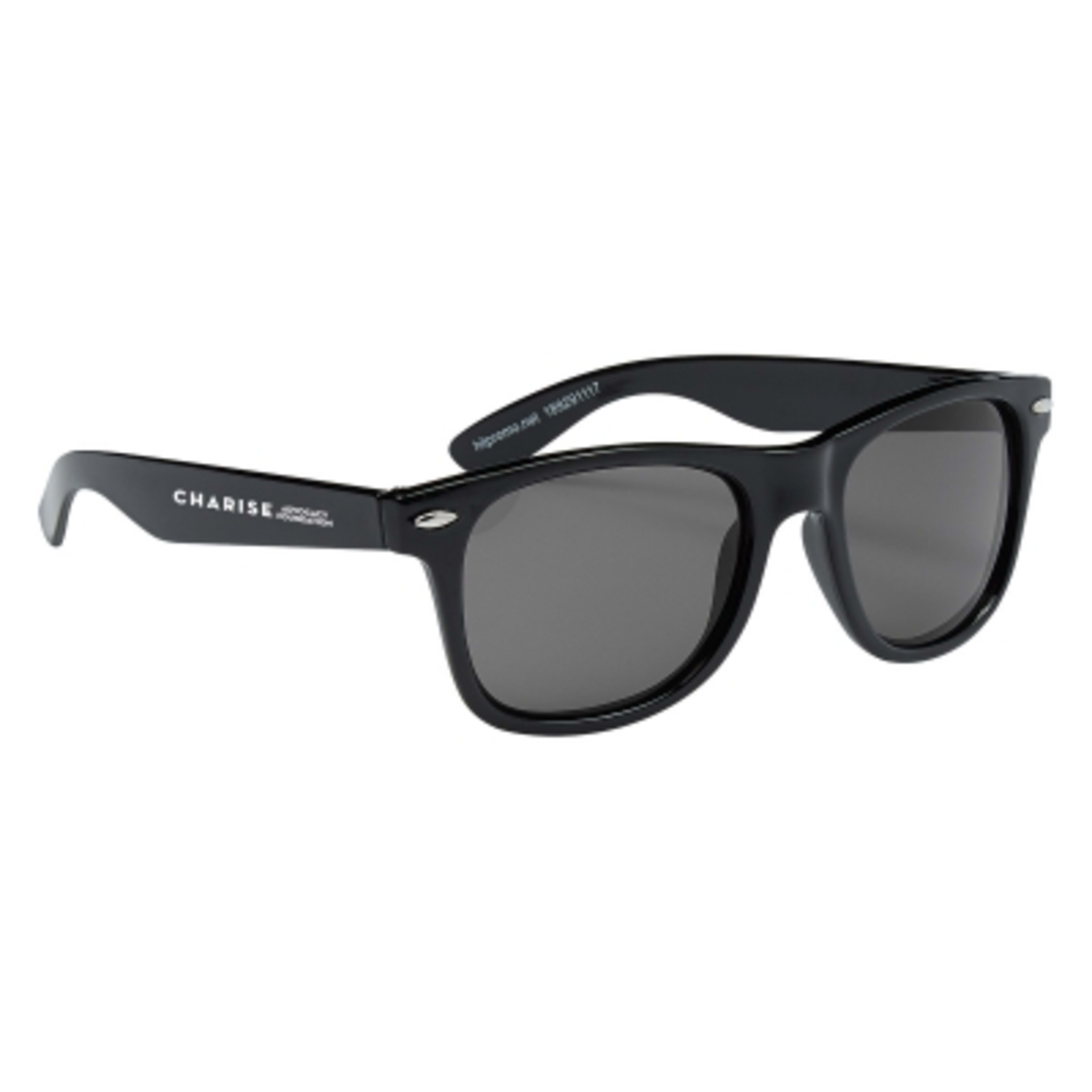 Sunglasses Floating Malibu Style UV400 Protection - Black - Silkscreen - product view 1