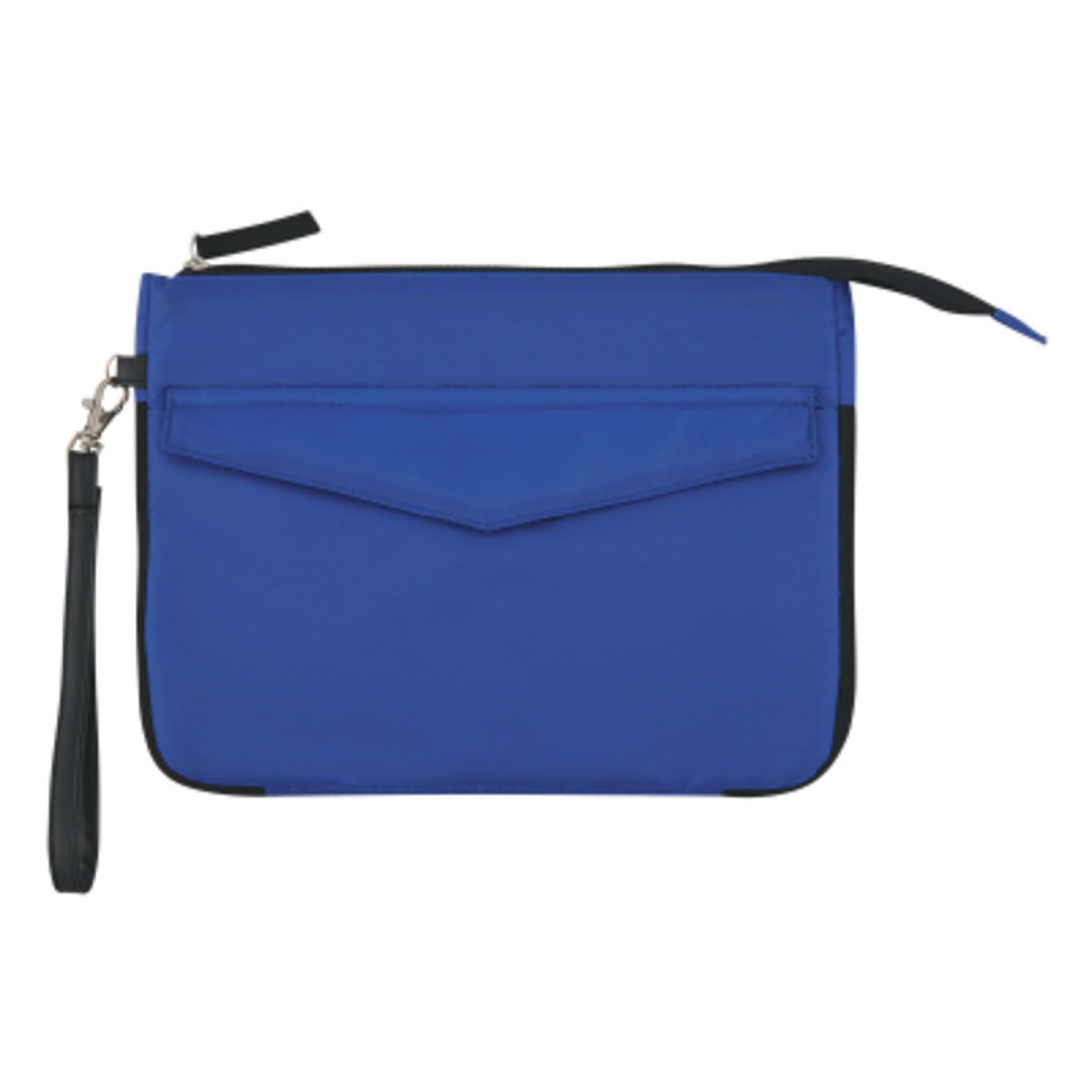 Tablet Case Polyester Zippered Compartments - 11.5 x 8.25 in - blue - product view 4