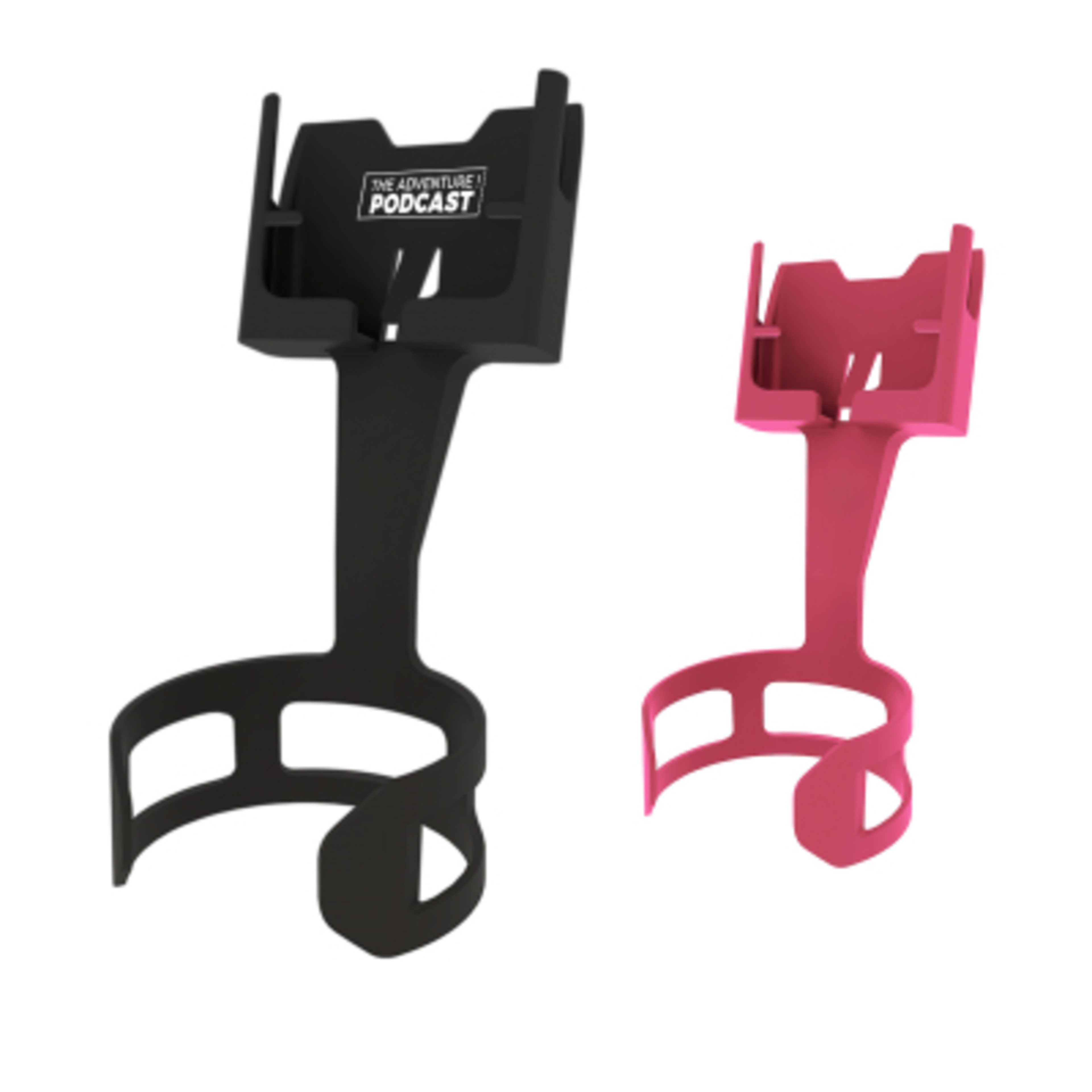 Phone Holder Cup Mount ABS Plastic Hands-Free - 4 x 9.5 in - Group Shot - product view 3