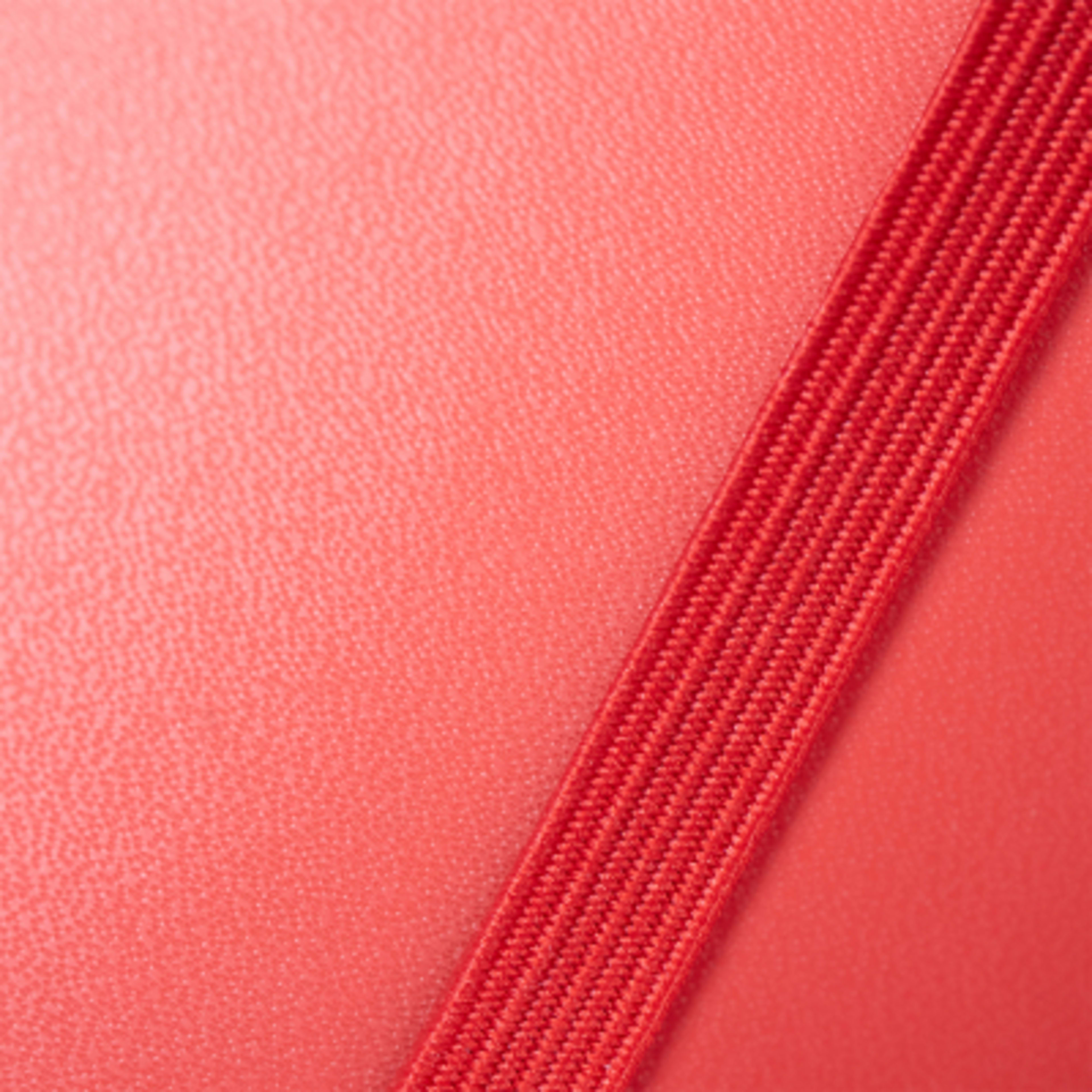 Journal Recycled PU 96 Page with Gusseted Pocket - 5¾ x 8½ in - FSC/Red - Detail - product view 21