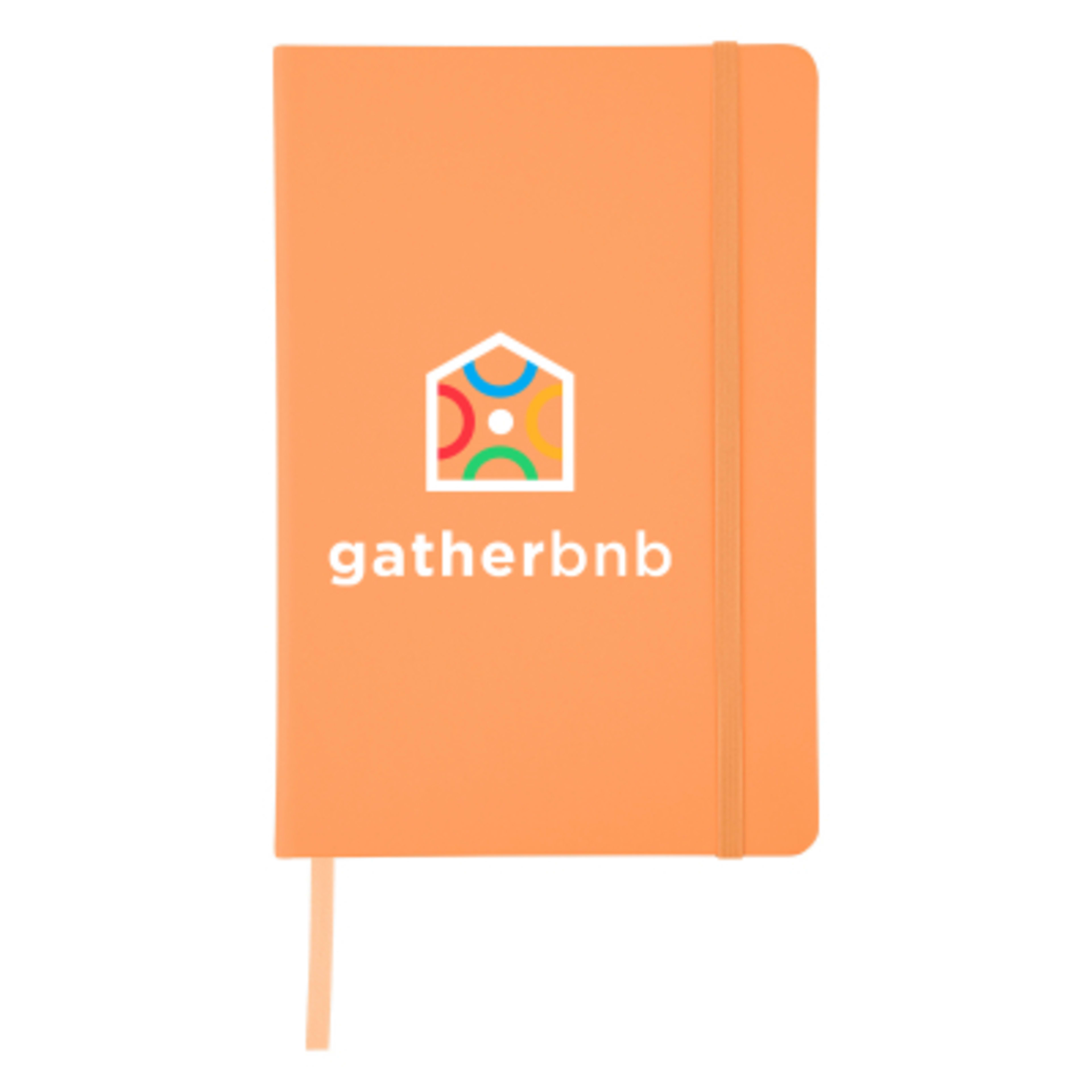 Journal Recycled PU 96 Page with Gusseted Pocket - 5¾ x 8½ in - LTO - Colorbrite - product view 28