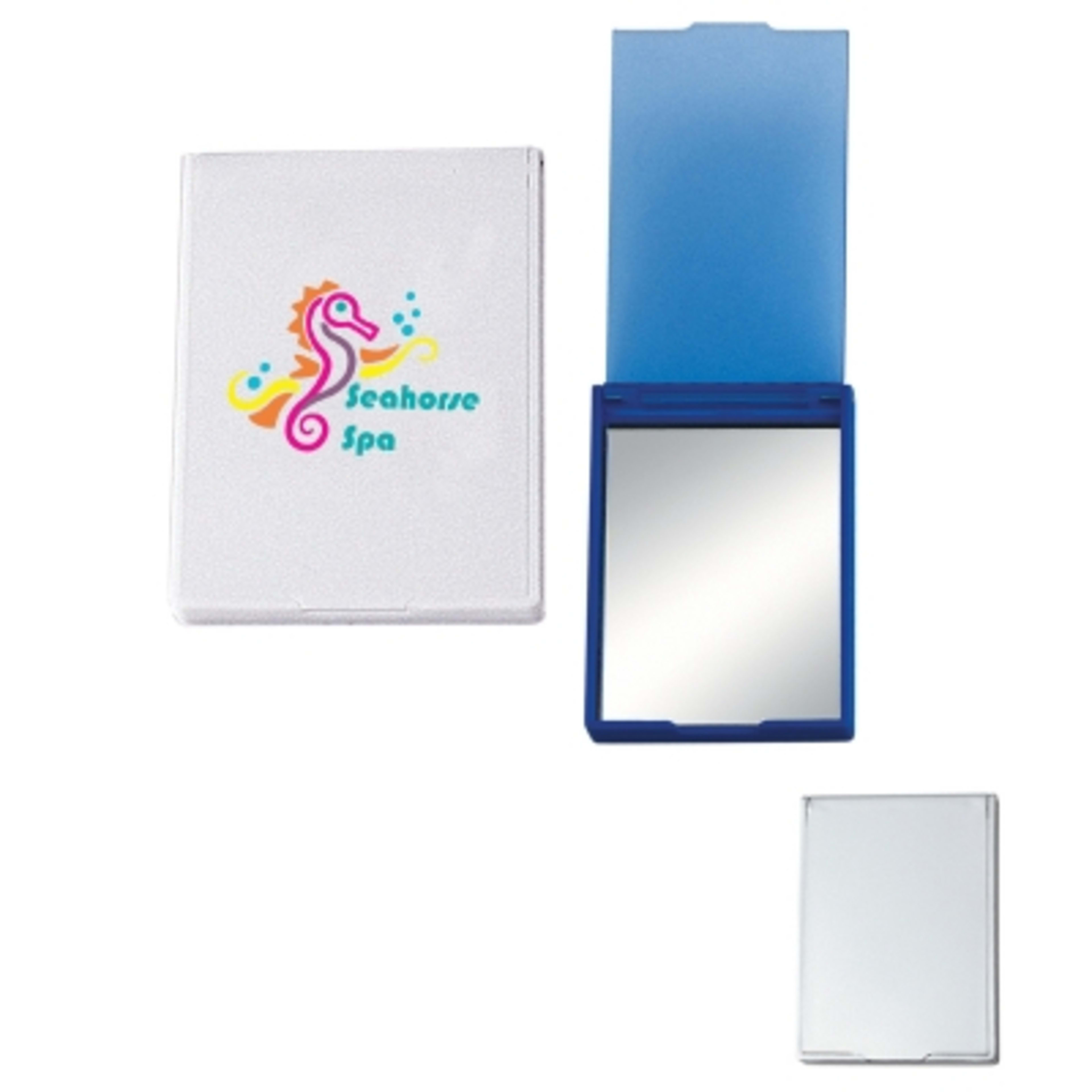 Travel Mirror with Flip Stand - 2 x 3.25 in - Group Shot - product view 2