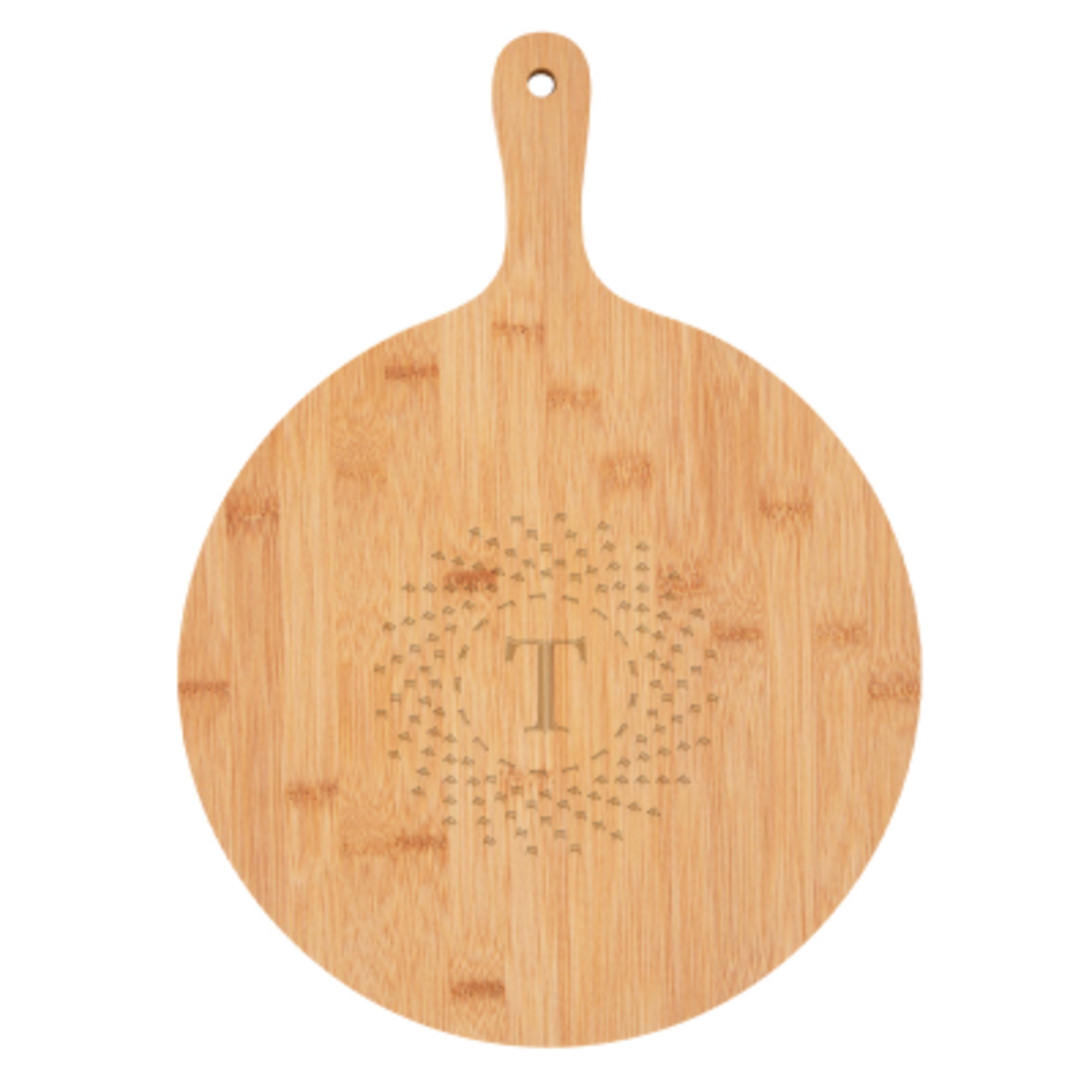 Bamboo Pizza Paddle with Hanging Hole - 16.5 in - Group Shot - product view 2