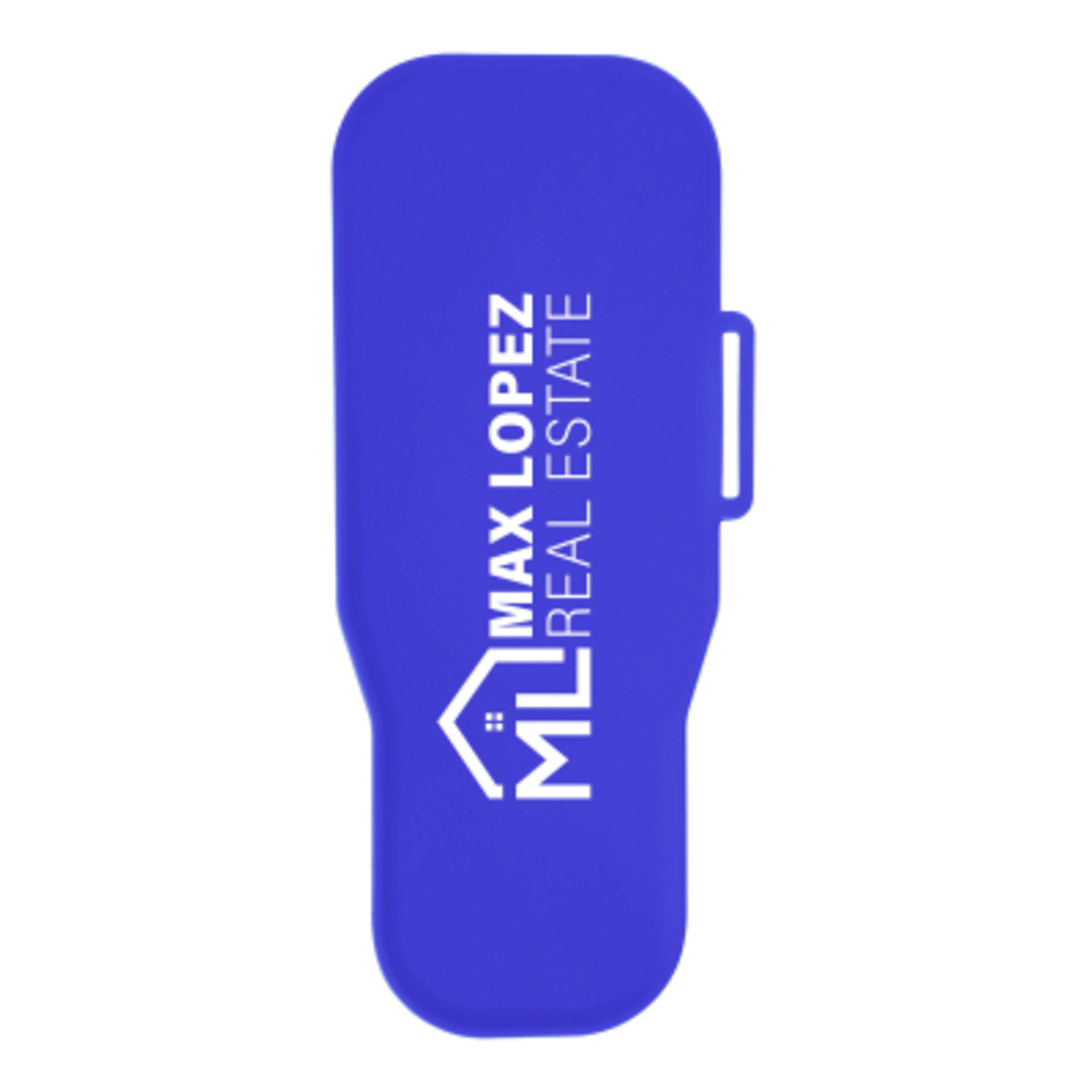 Silicone Ice Cube Mold for 40 oz Tumblers - 10 in - Blue - Silkscreen - product view 4