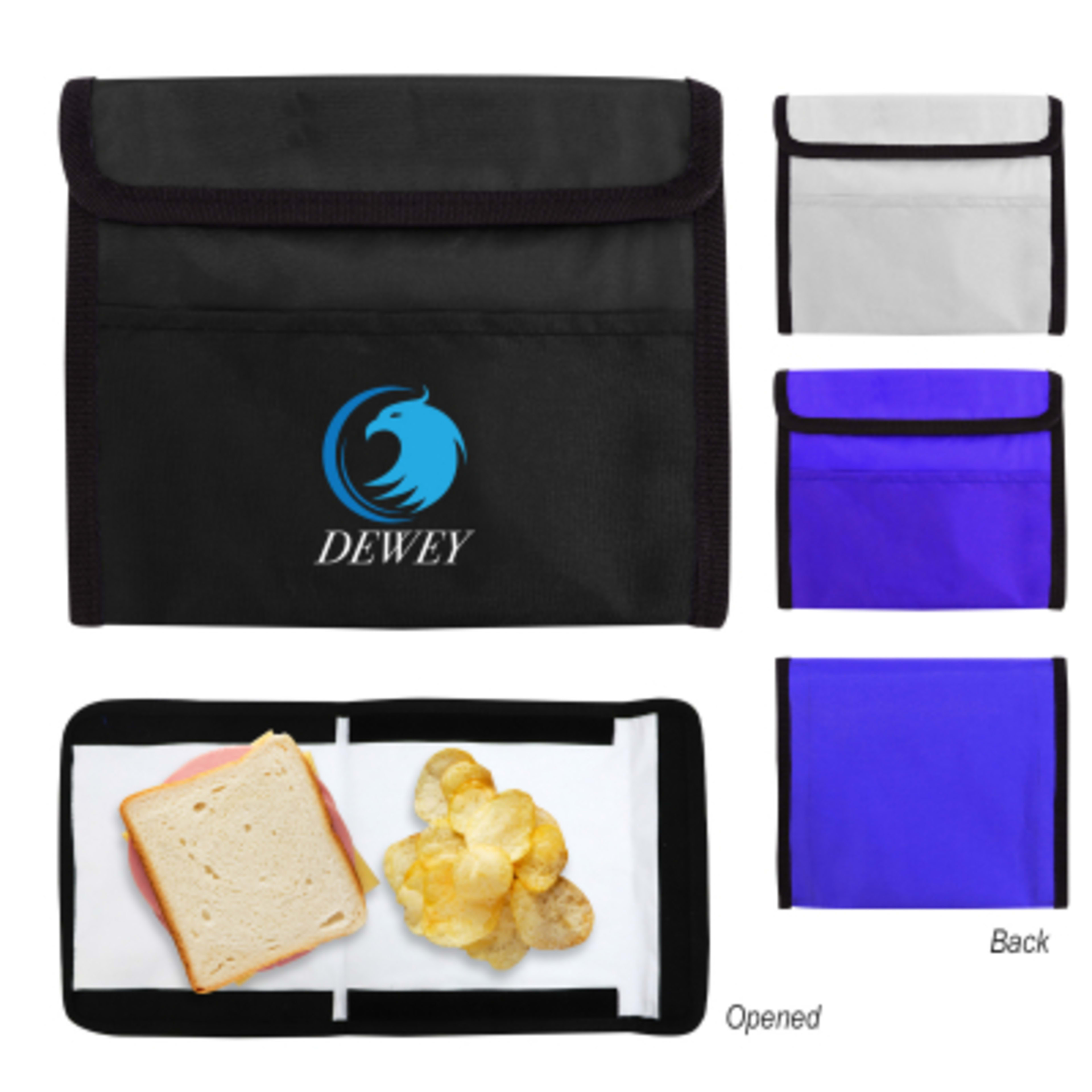 Polyester Storage Bag Food Mat - 11 x 7 in - Group Shot - product view 3