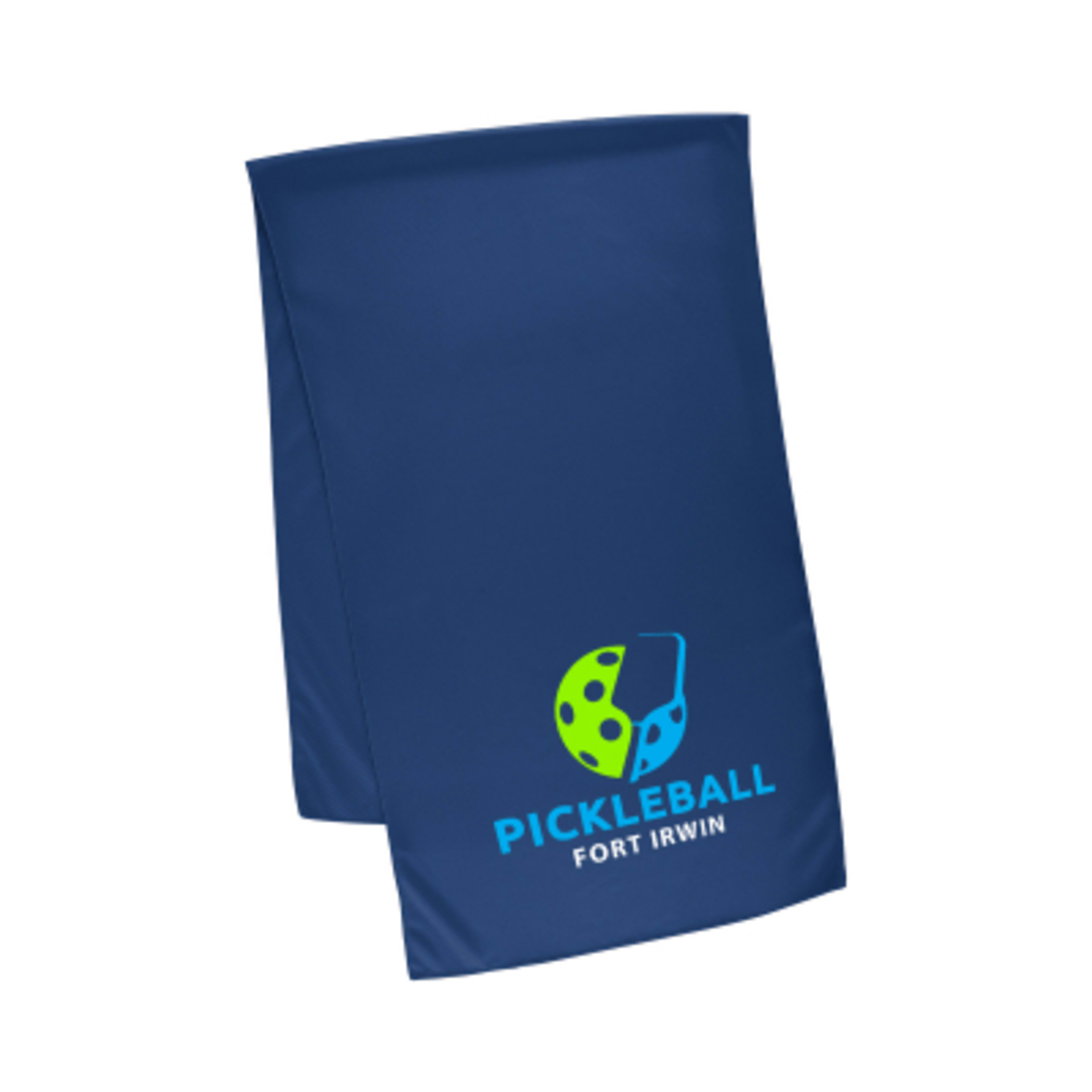 Sport Towel Large rPET Cooling Quick-Dry Recycled - 15 x 47 in - Navy - Colorbrite - product view 2