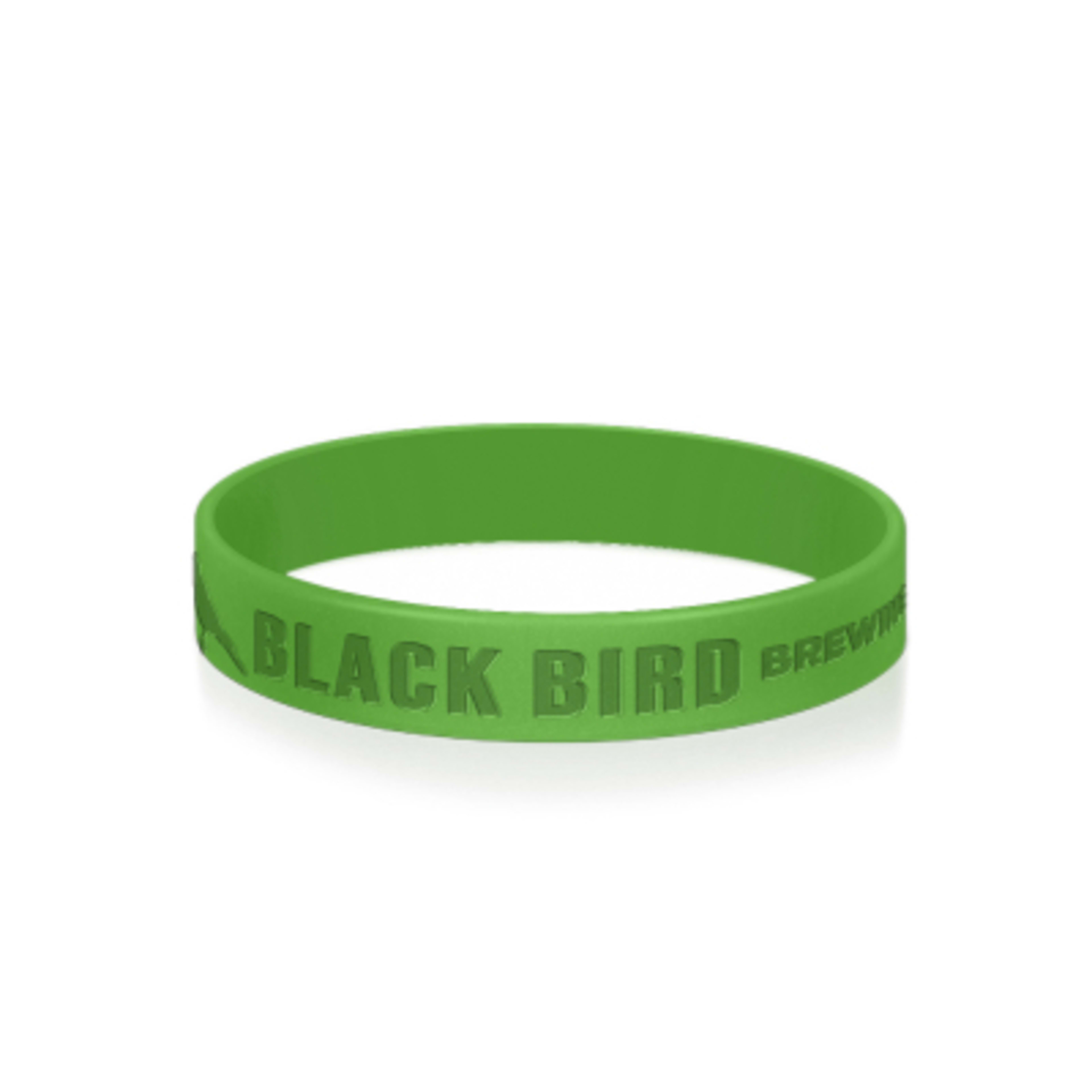 Glow-in-the-Dark Silicone Bracelet - 8 in (One Size) - Green/GLO - Deboss - product view 20