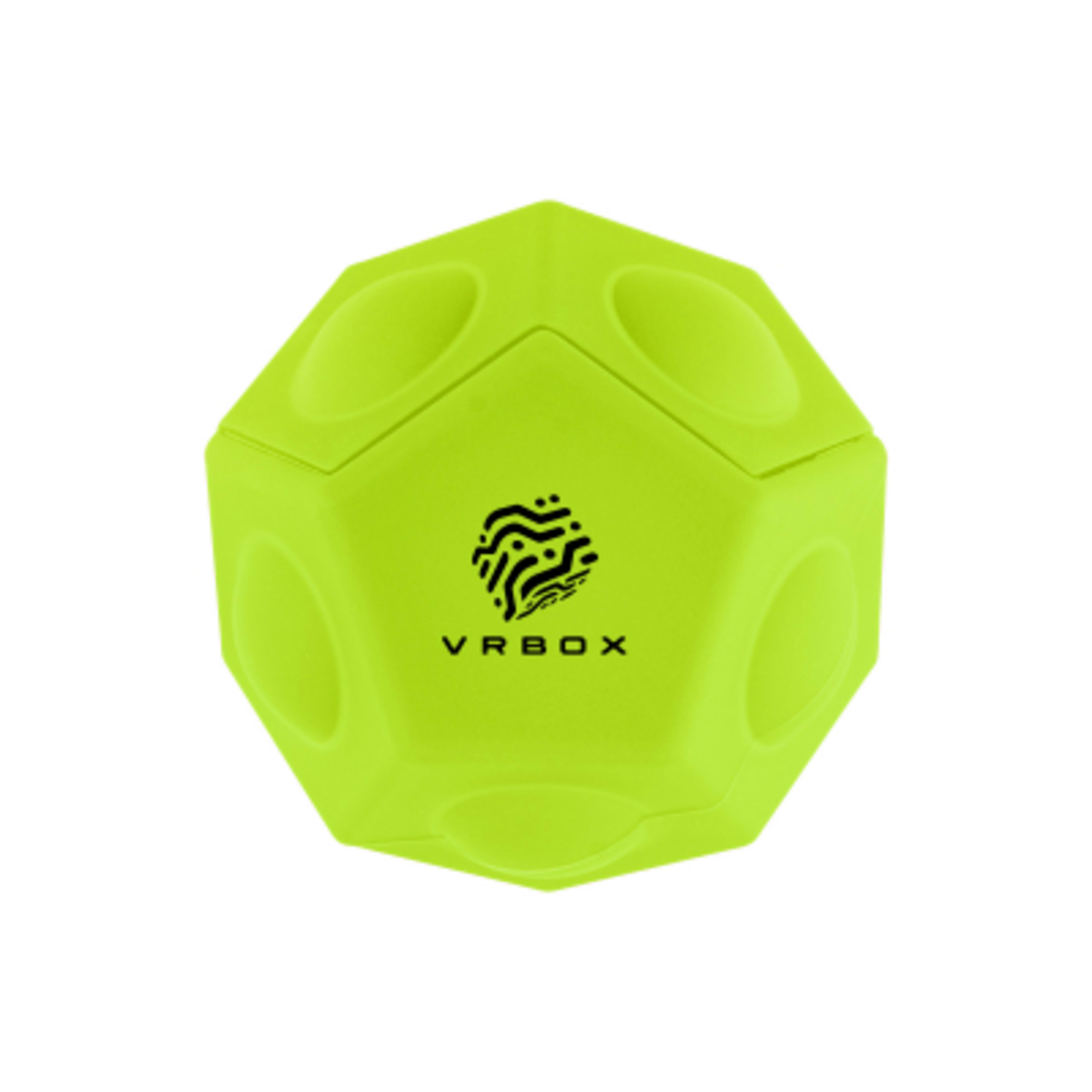Silicone Push Pop Bubble Ball Fidget Toy - 2.25 in - Lime - Silkscreen - product view 12