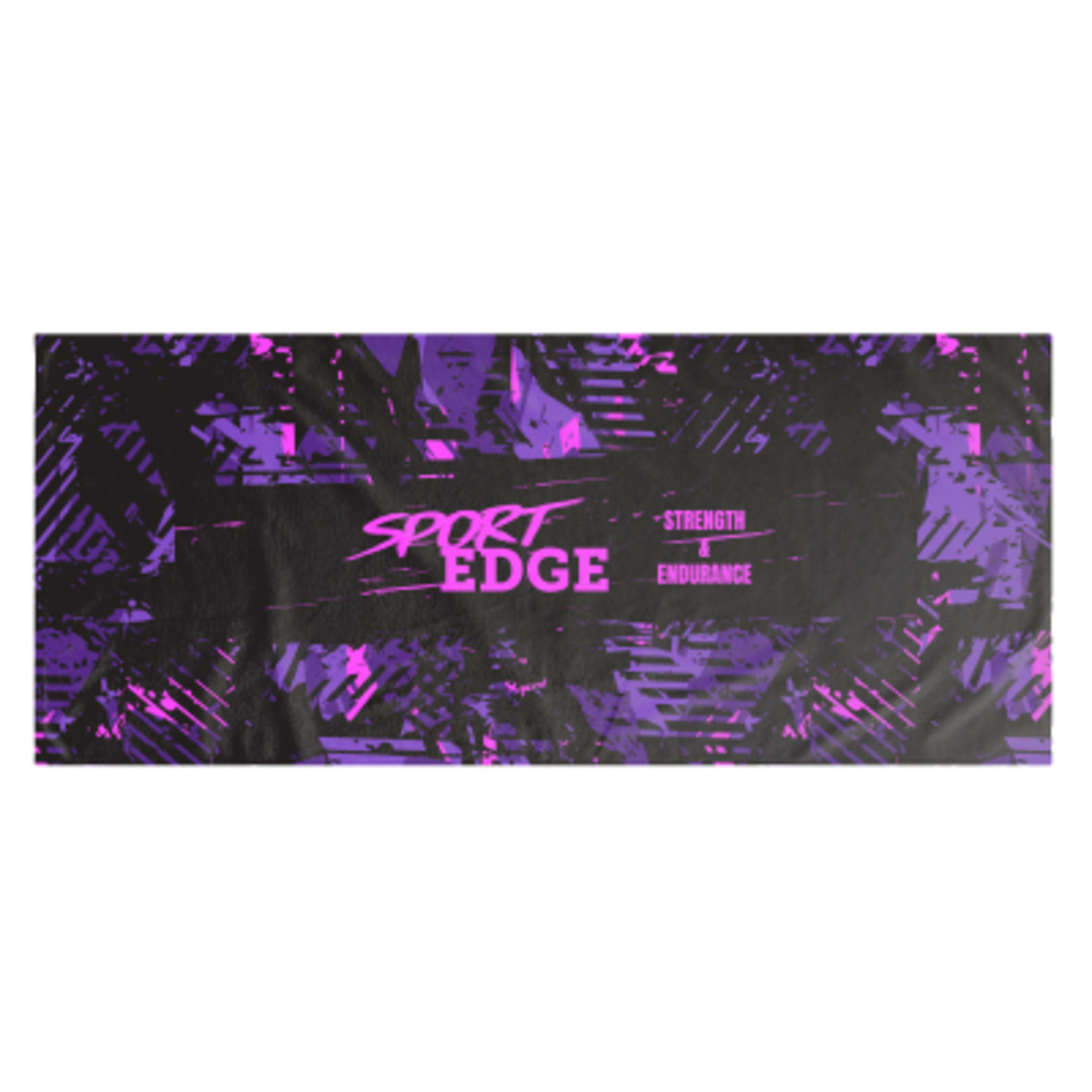 Beach Towel Poly Cotton Edge-to-Edge Print - 28 x 58 in - Group Shot - promotional product with custom logo