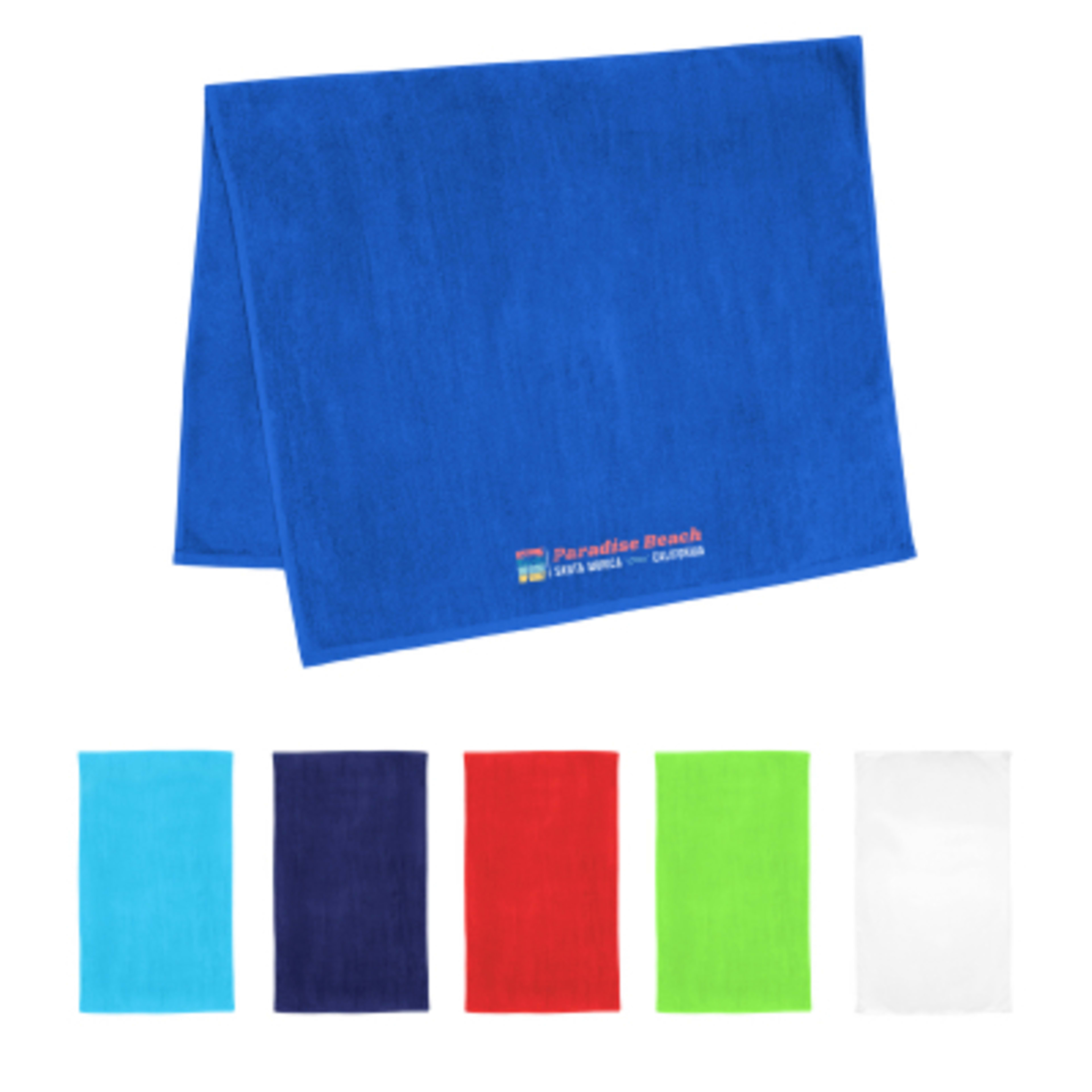 Beach Towel Cotton Mid-Weight Outdoor Activity - 35 x 60 in - Group Shot - product view 1