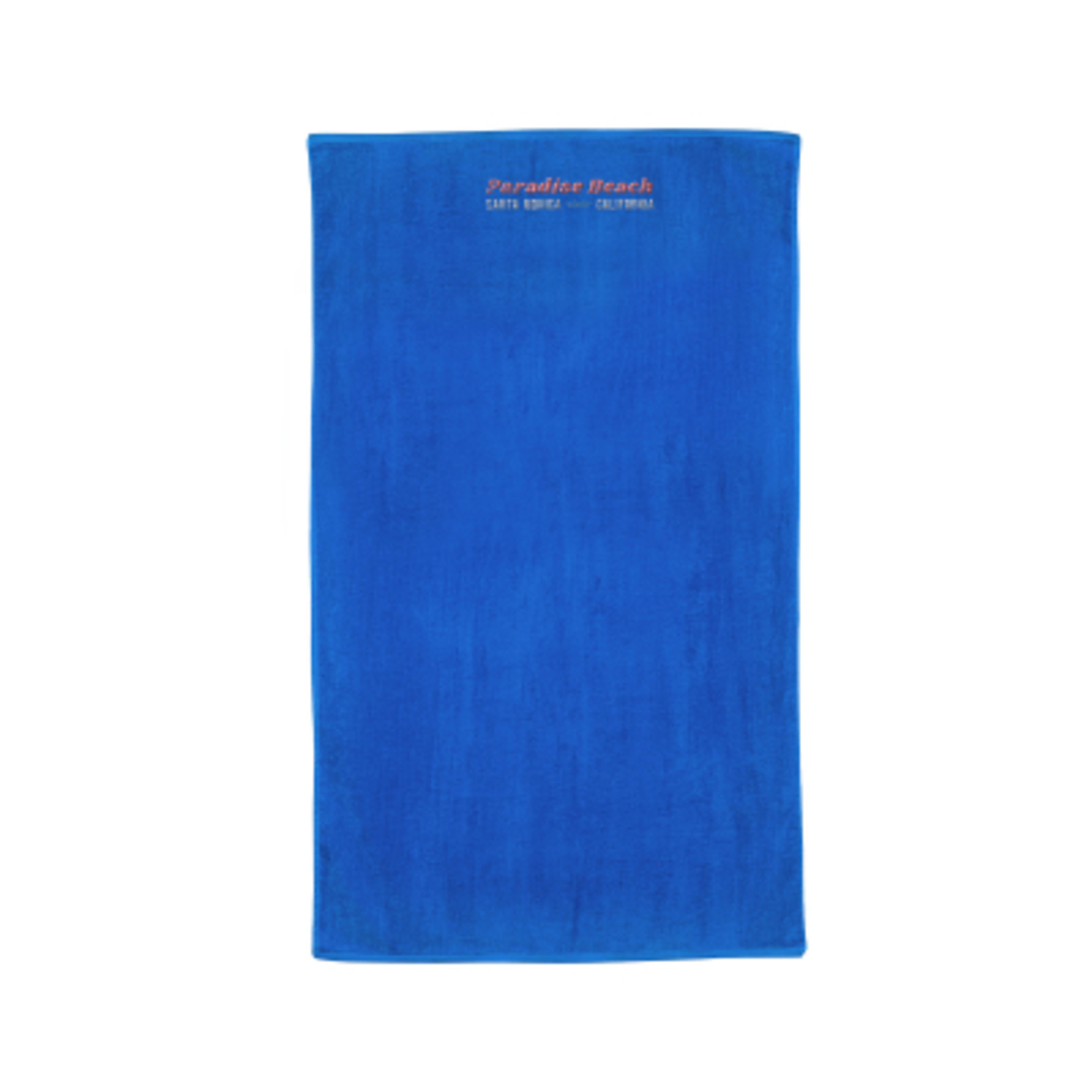 Beach Towel Cotton Mid-Weight Outdoor Activity - 35 x 60 in - Royal - Embroidery - product view 12