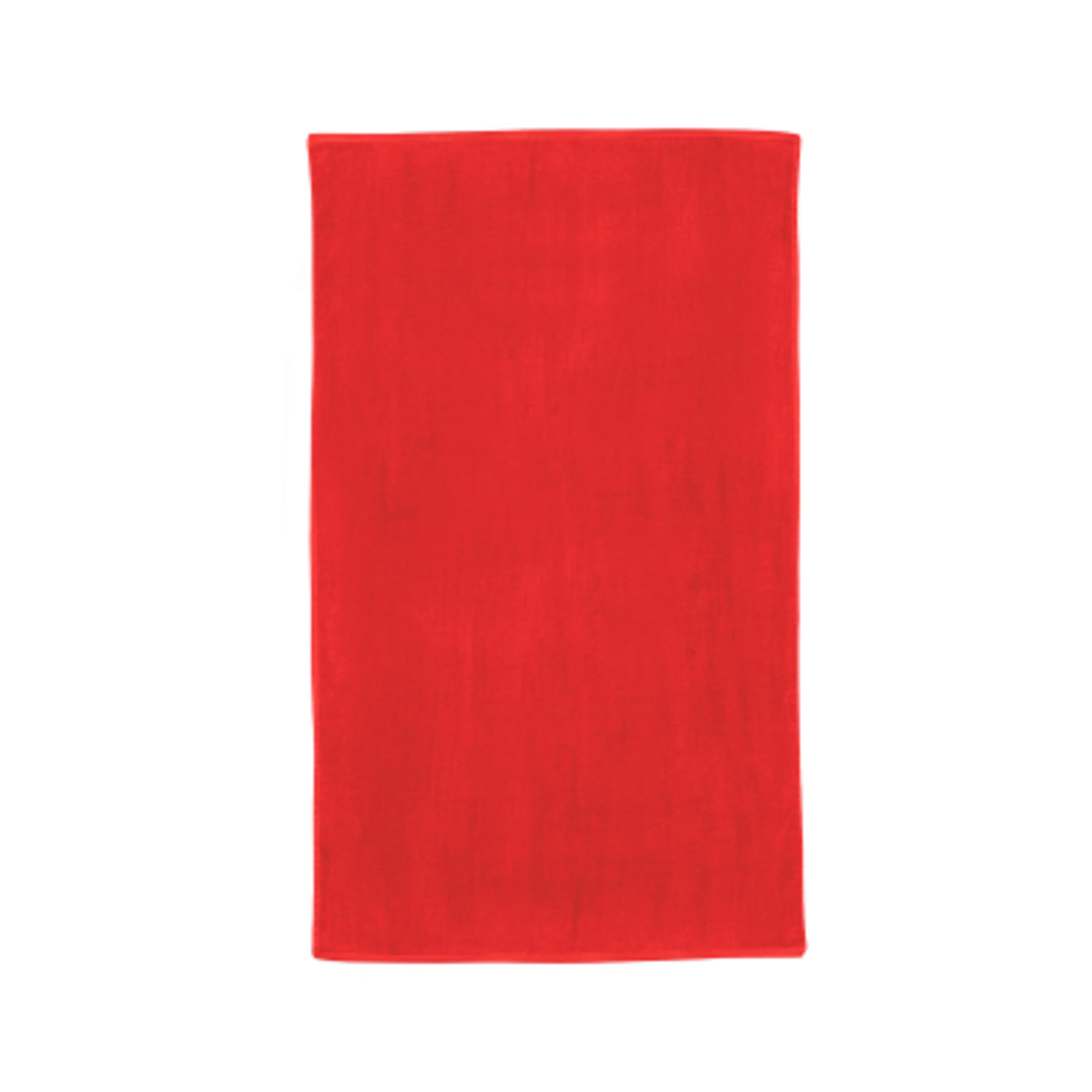 Beach Towel Cotton Mid-Weight Outdoor Activity - 35 x 60 in - Red - Open - product view 20