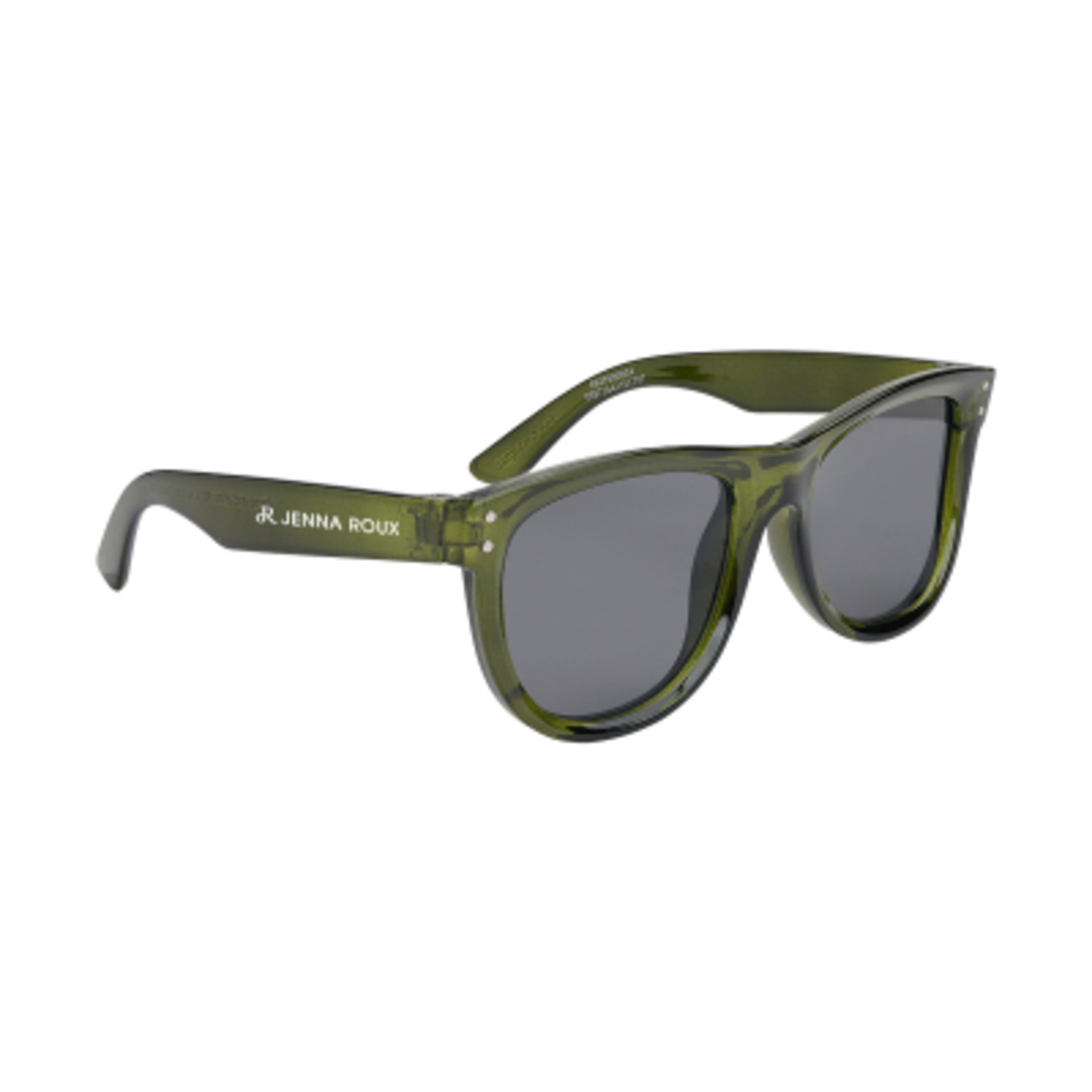 Sunglasses Recycled Frame Inverted Lenses UV400 - TRN/Green/SMK - Silkscreen - product view 3