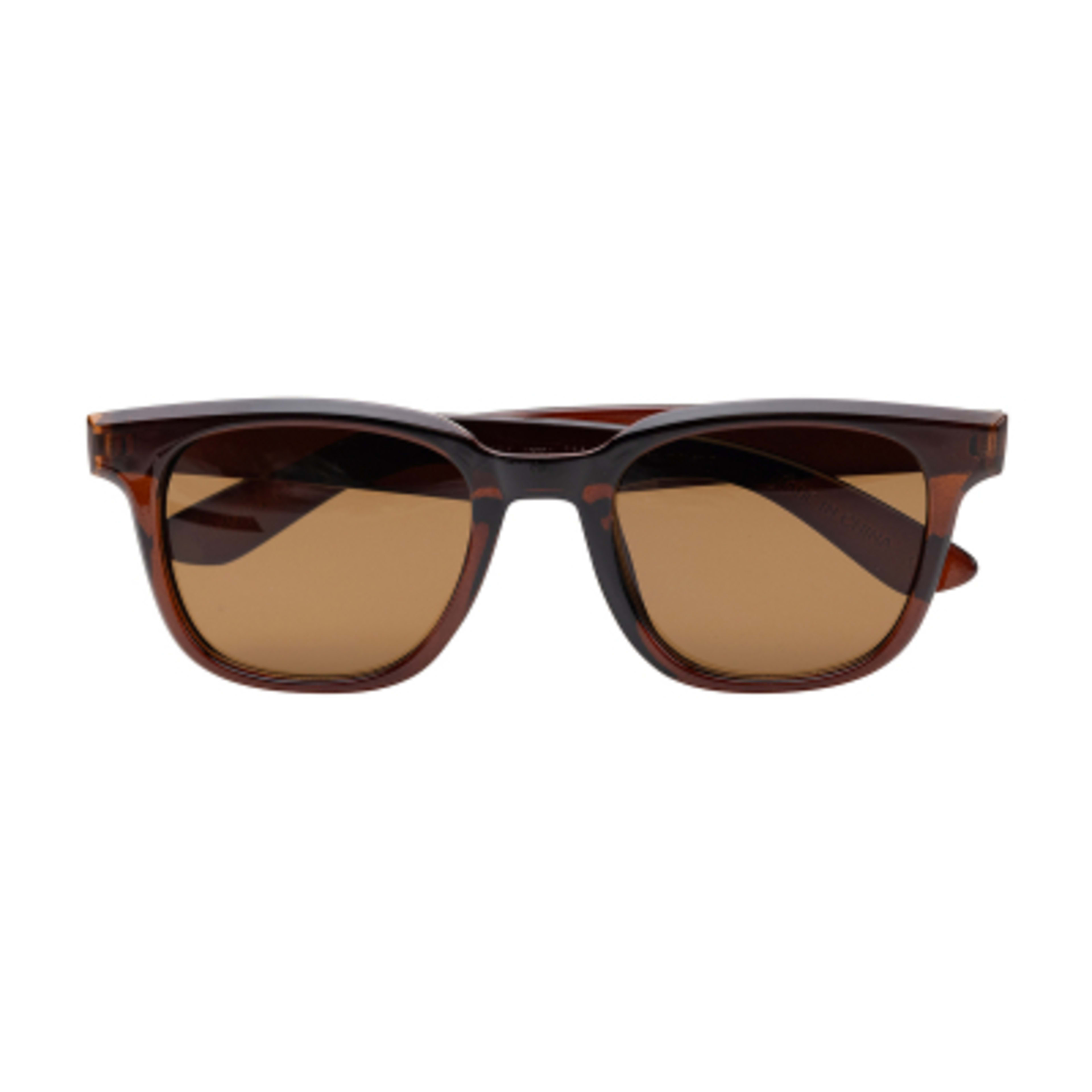 Sunglasses Recycled Frame UV400 Protection - TRN/Brown/Brown - Front - product view 13