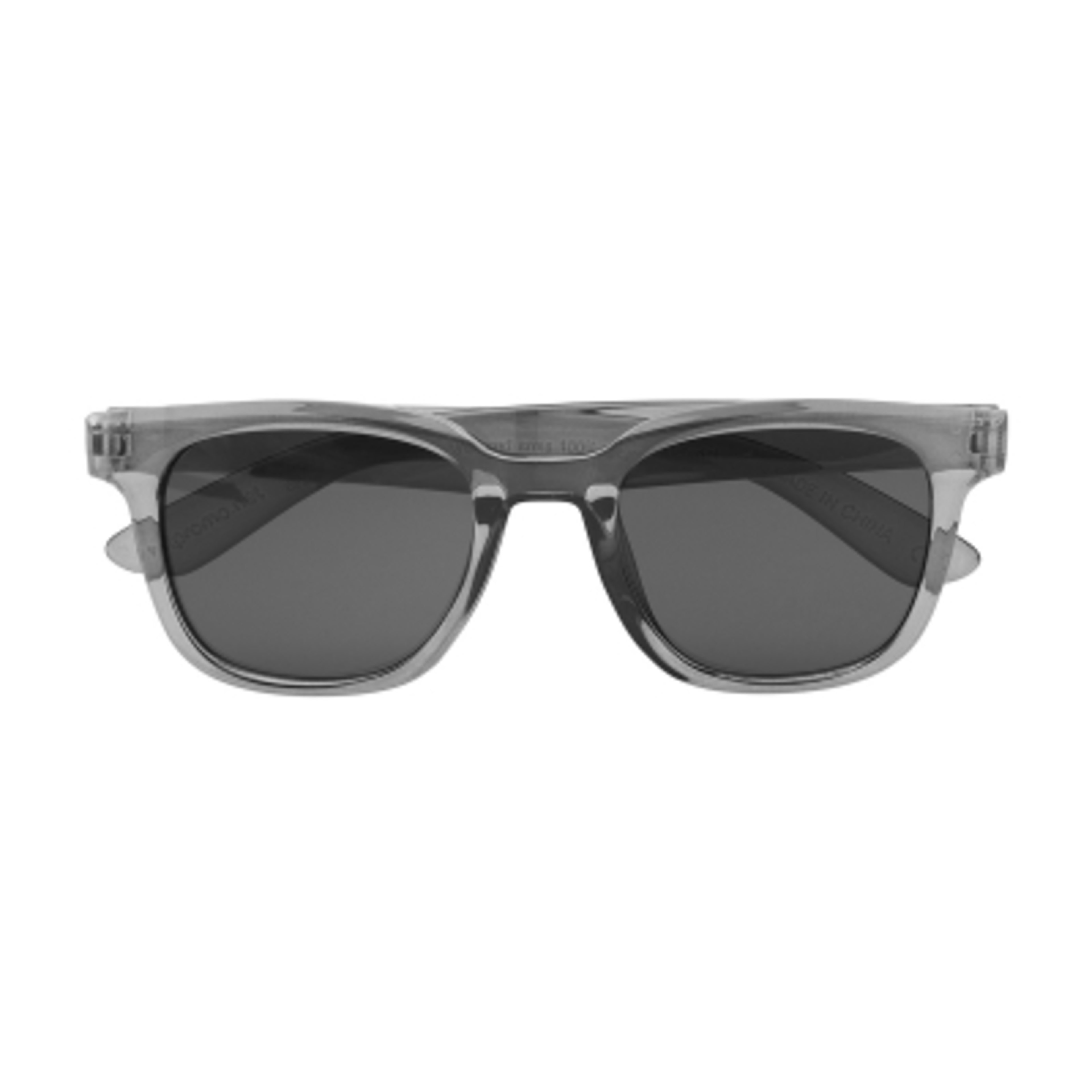 Sunglasses Recycled Frame UV400 Protection - TRN/Black/SMK - Front - product view 14