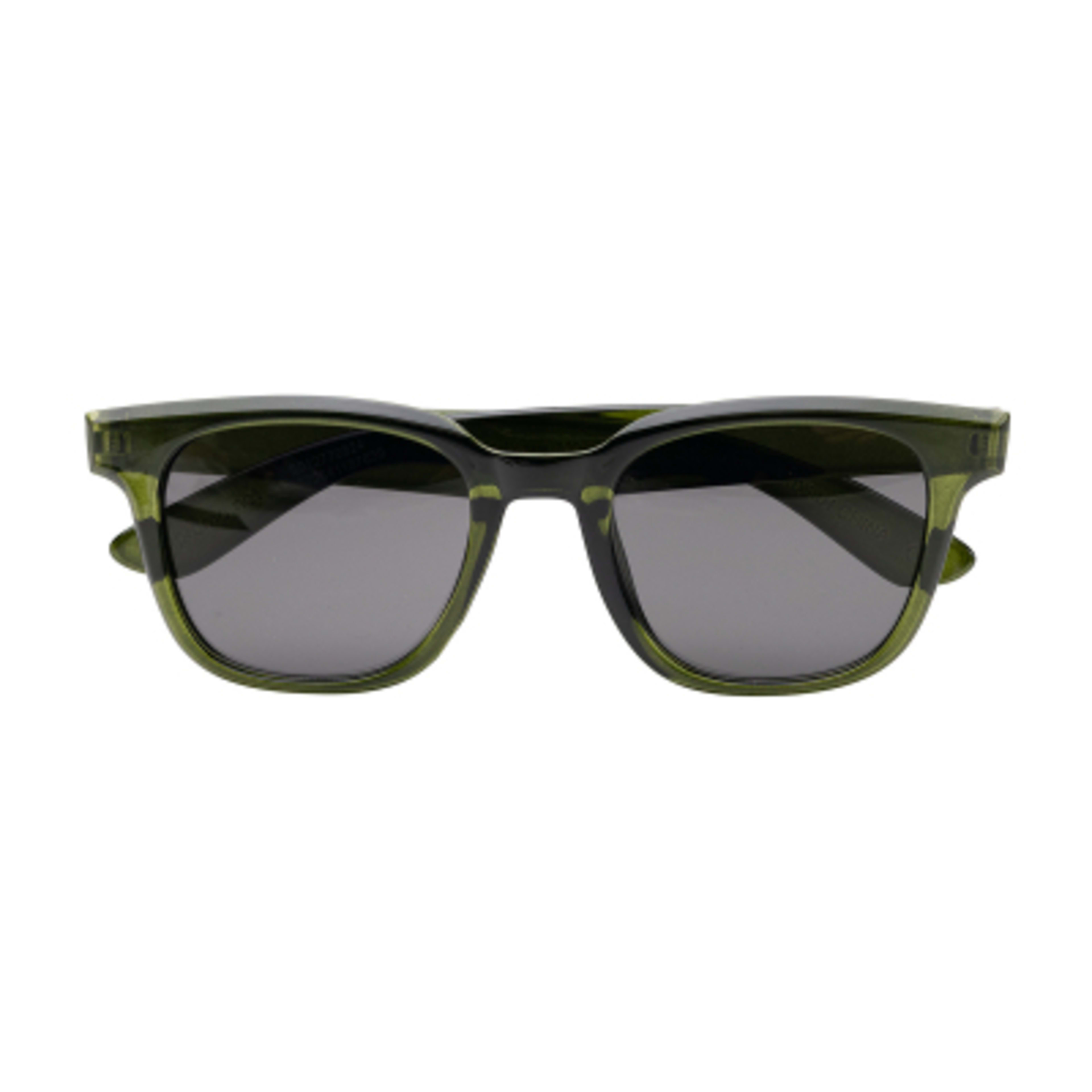 Sunglasses Recycled Frame UV400 Protection - TRN/Green/SMK - Front - product view 10