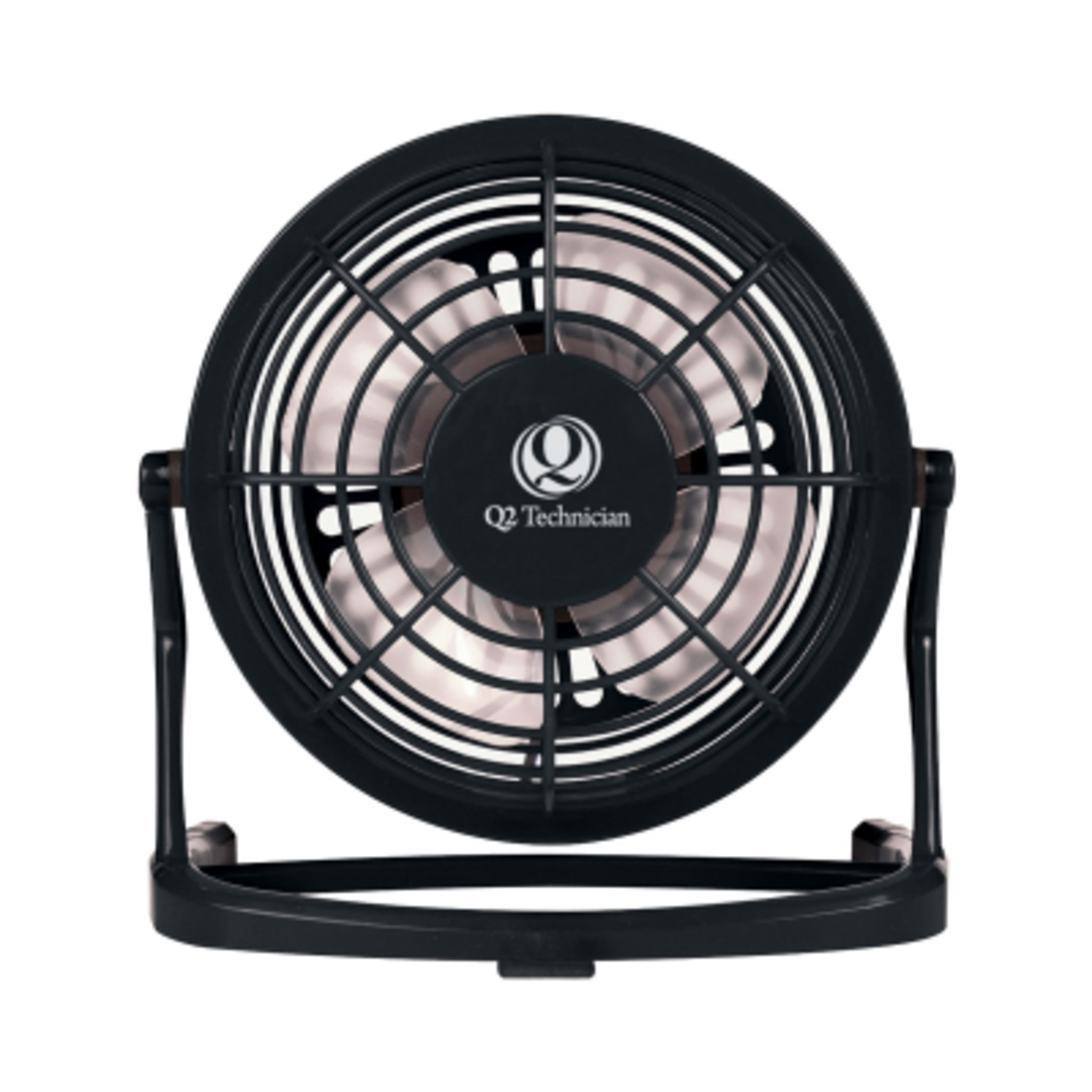 USB Fan Adjustable 180 Degree Pitch - 5.75 x 6 in - Group Shot - product view 2