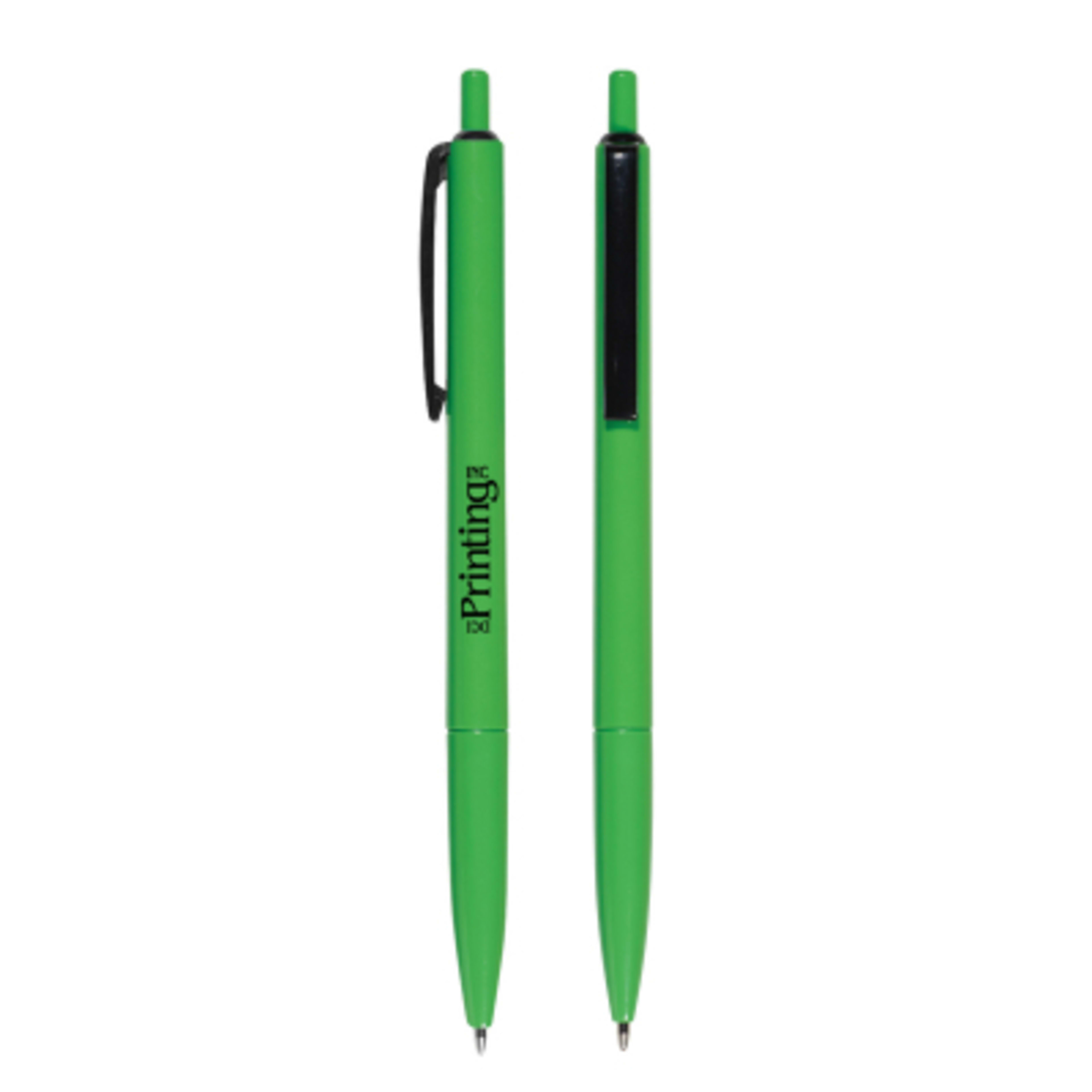 Urban Ballpoint Pen with Cap Action - 5.25 in - Group Shot - promotional product with custom logo