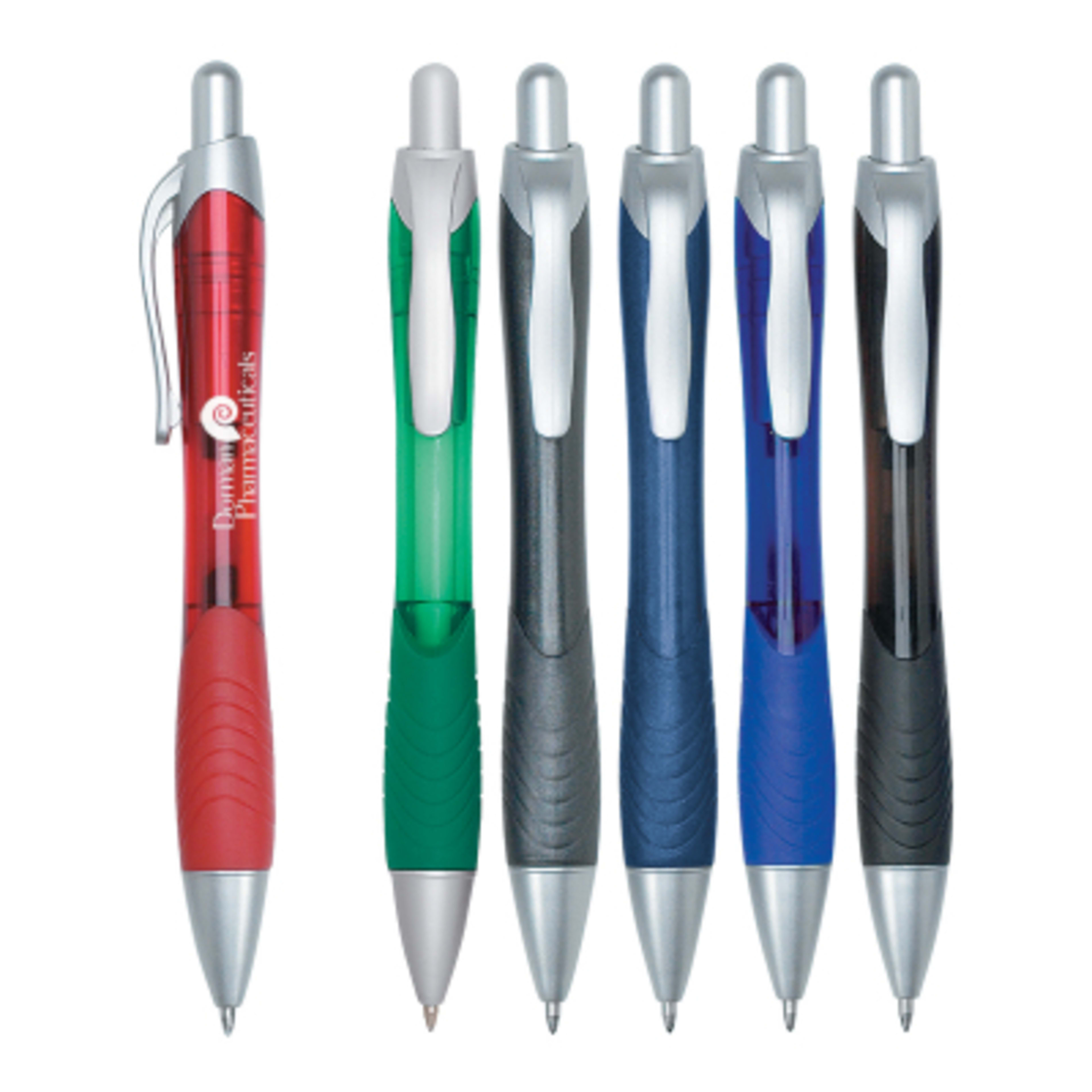Gel Pen with Rubber Grip - 5.5 in - Group Shot - product view 2