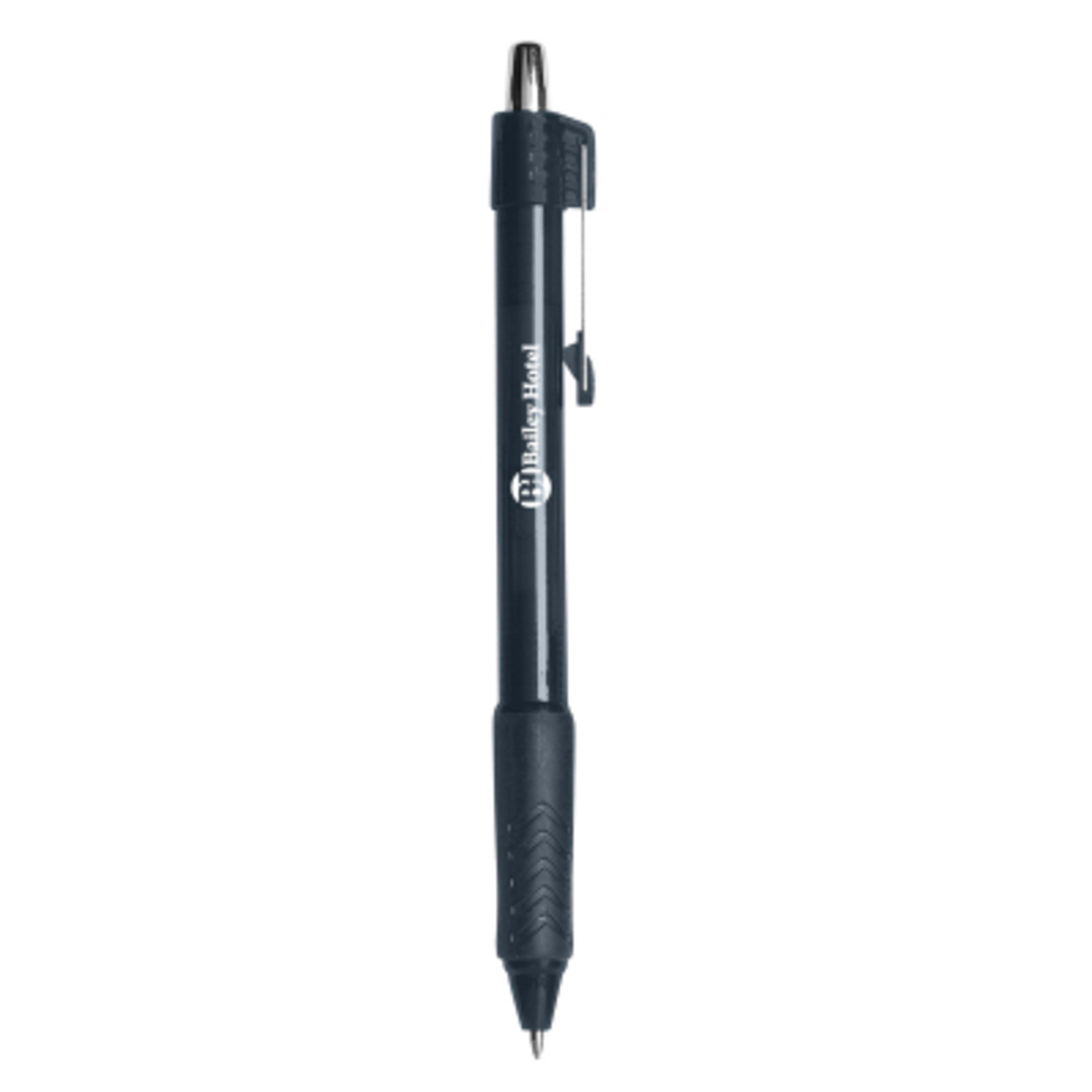 Gel Pen with Rubber Grip Plunger Action - 5.5 in