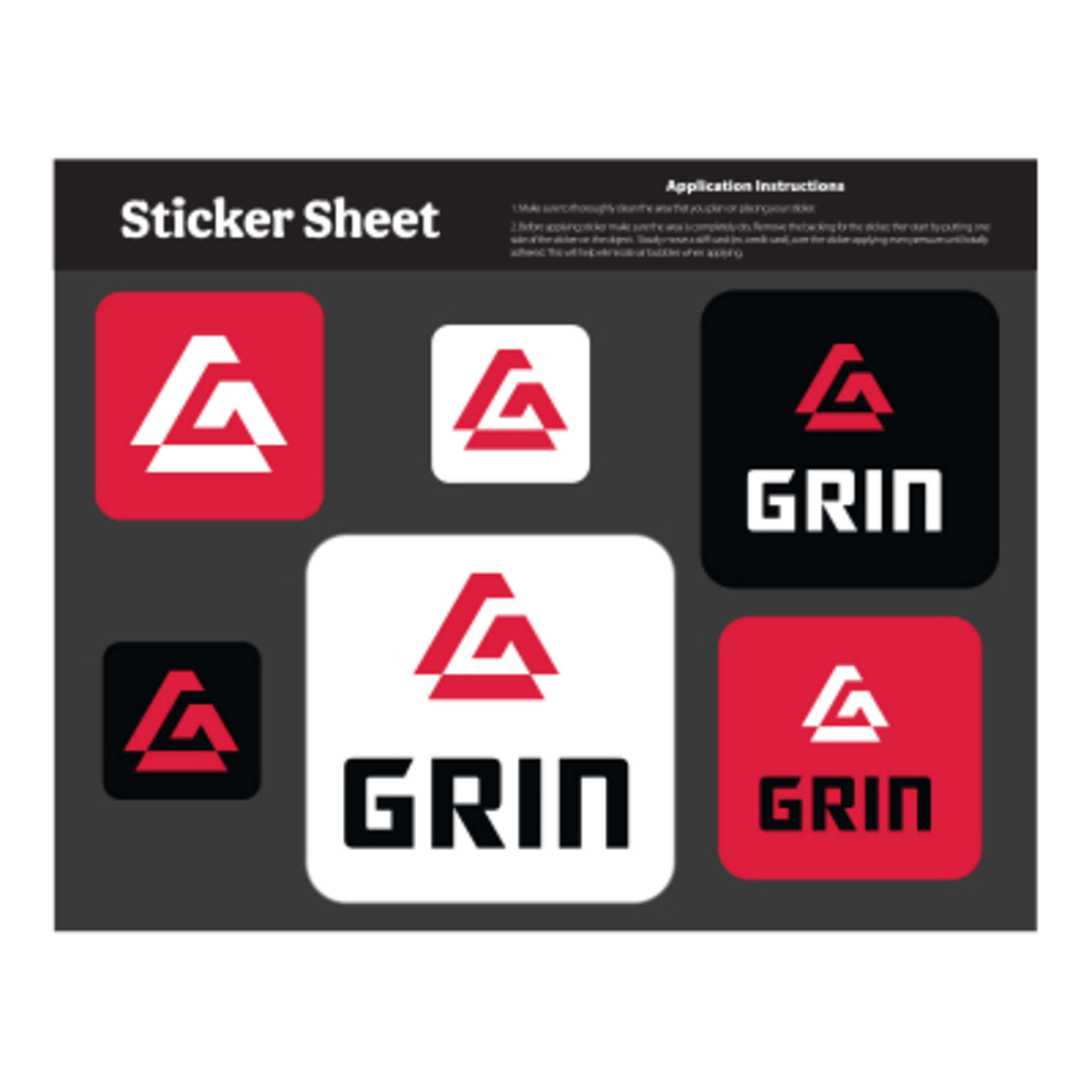 Custom Stickers Sheet Removable Kiss-Cut Stock Shapes - 5.5 x 7 in - White - Squares 4CP - product view 3
