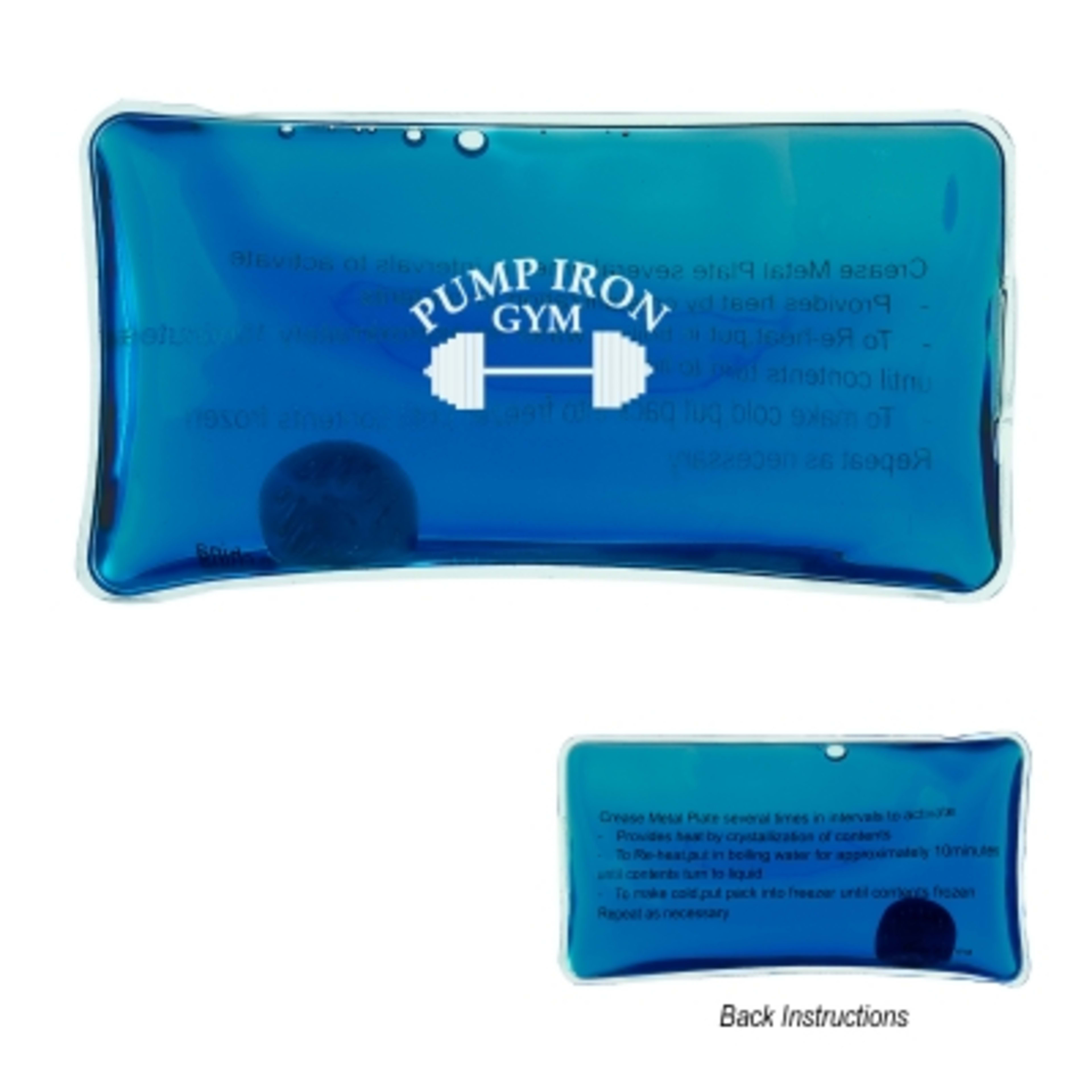 Reusable Hot Cold Pack Therapeutic Gel - 4 x 2 in - Group Shot - product view 2