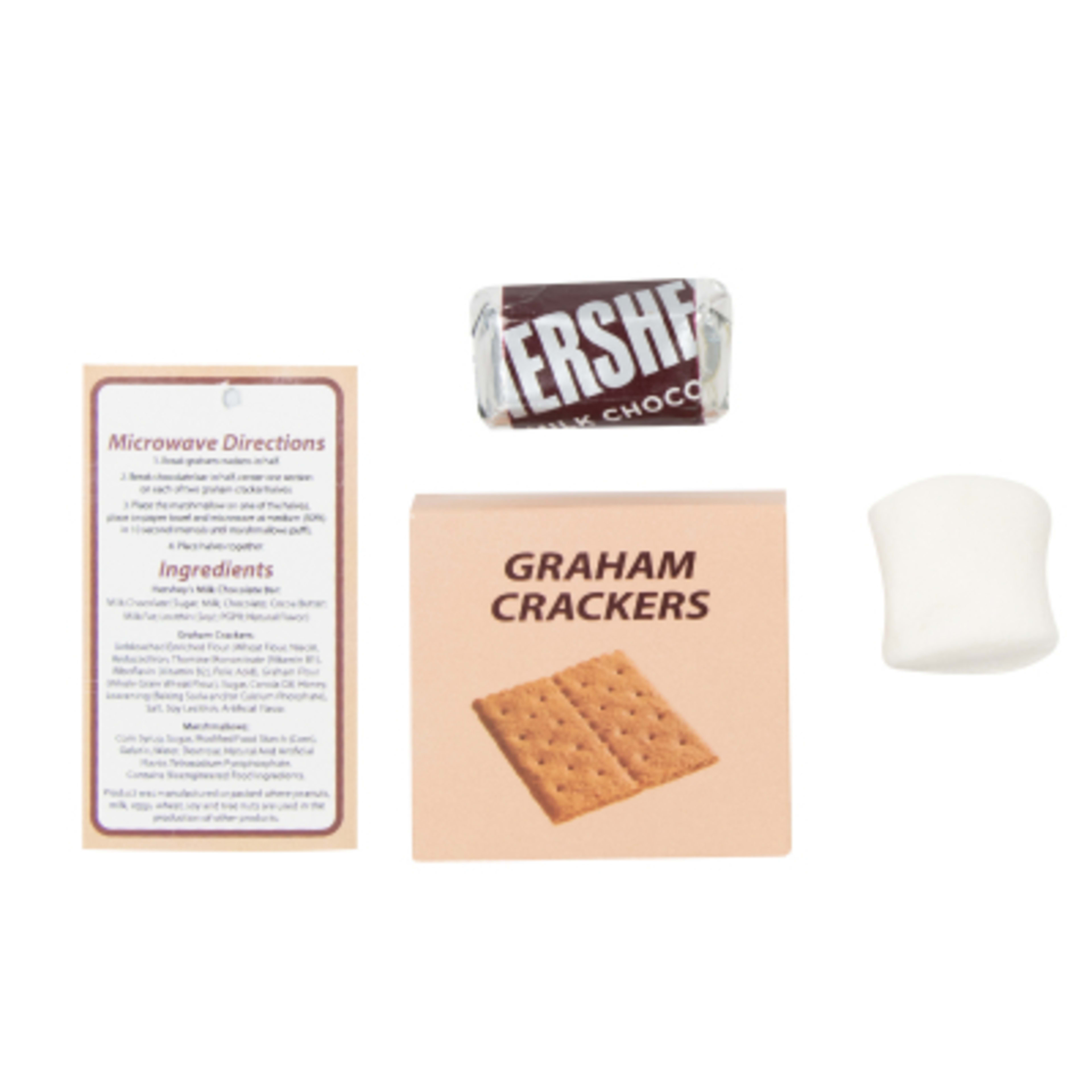 S'mores Single Serve Kit with Graham Crackers - all - product view 2