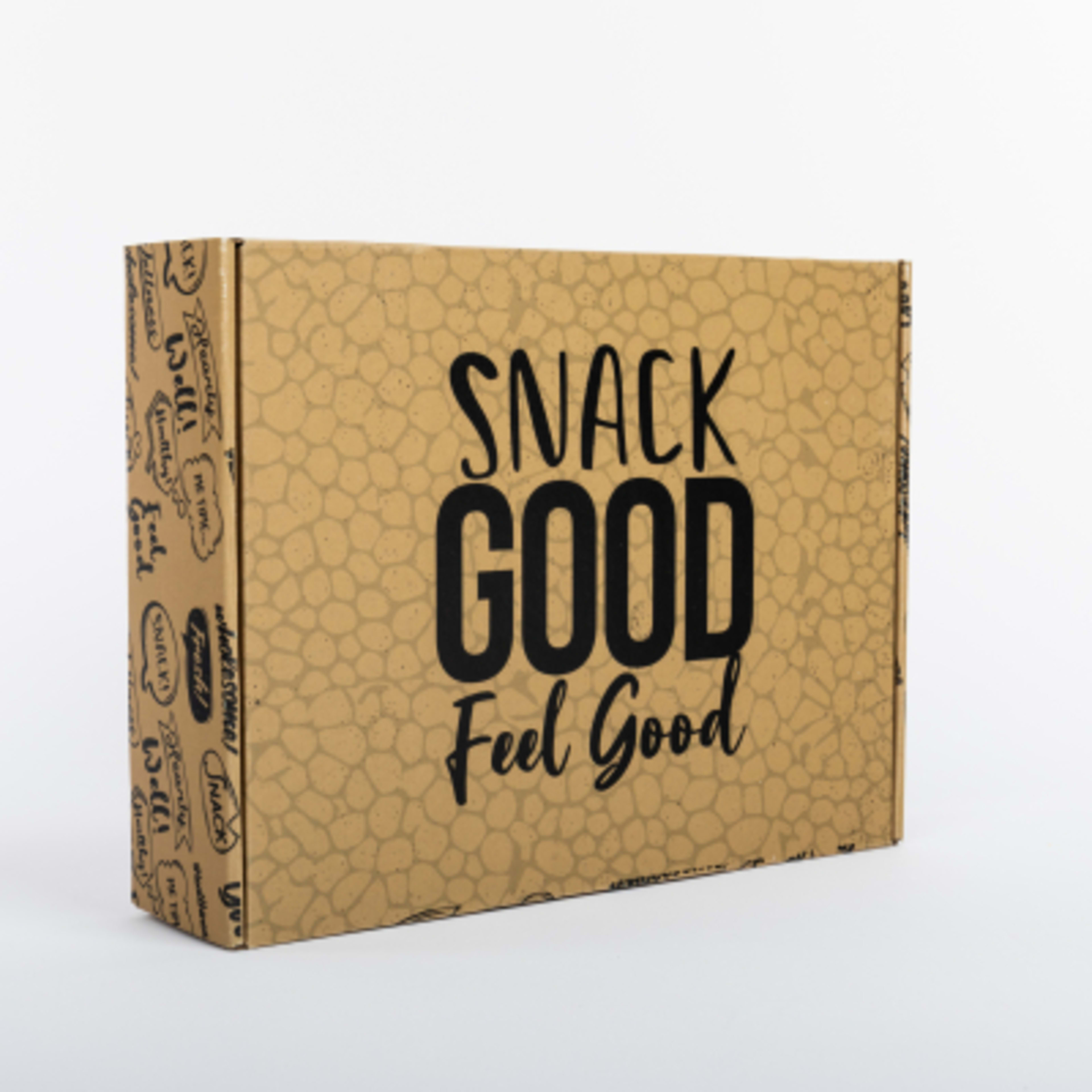 Happy's Snack Gift Set with Cooling Towel and Tin - box - product view 4